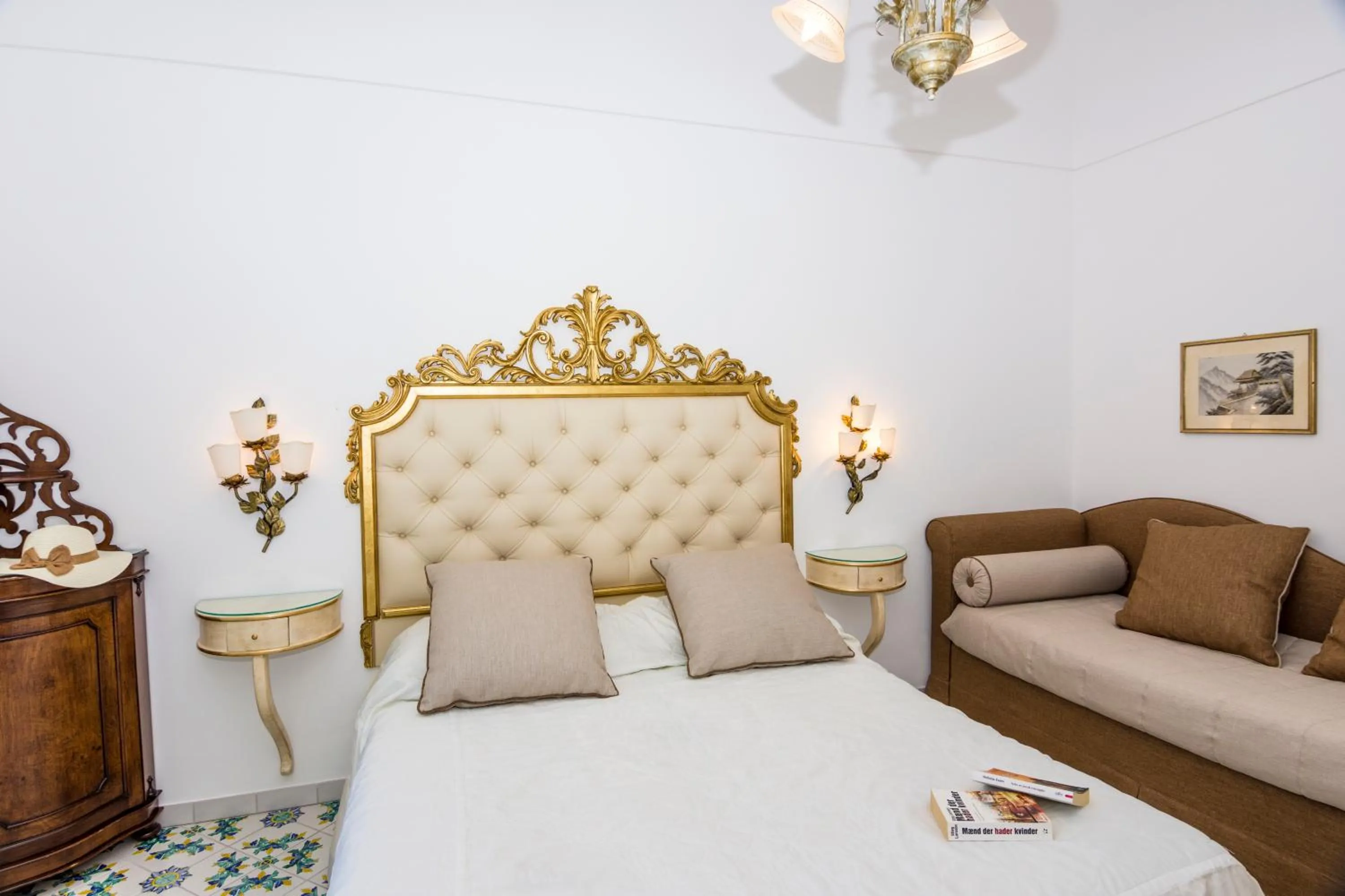 Bed in Hotel Reginella