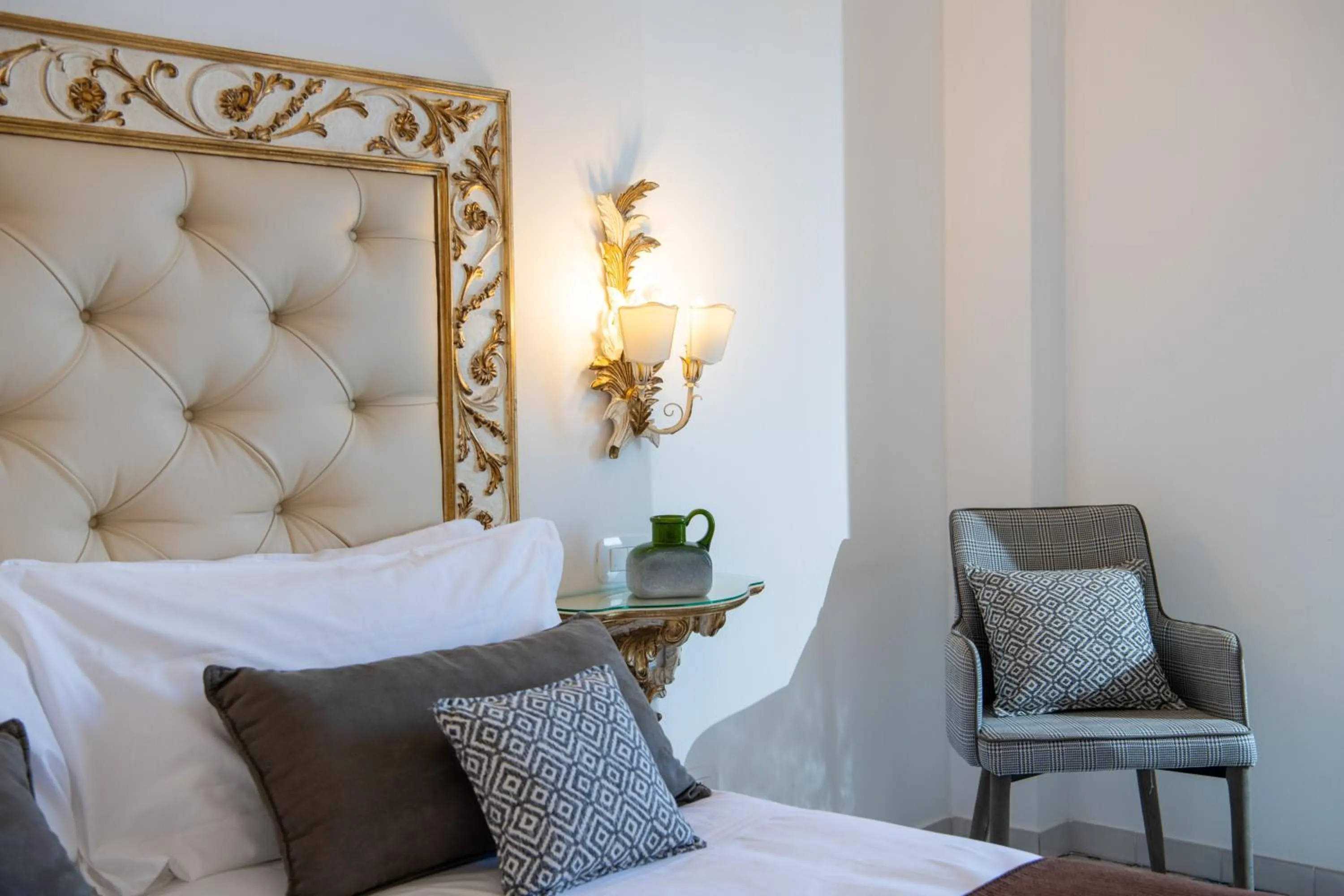 Bed in Hotel Reginella