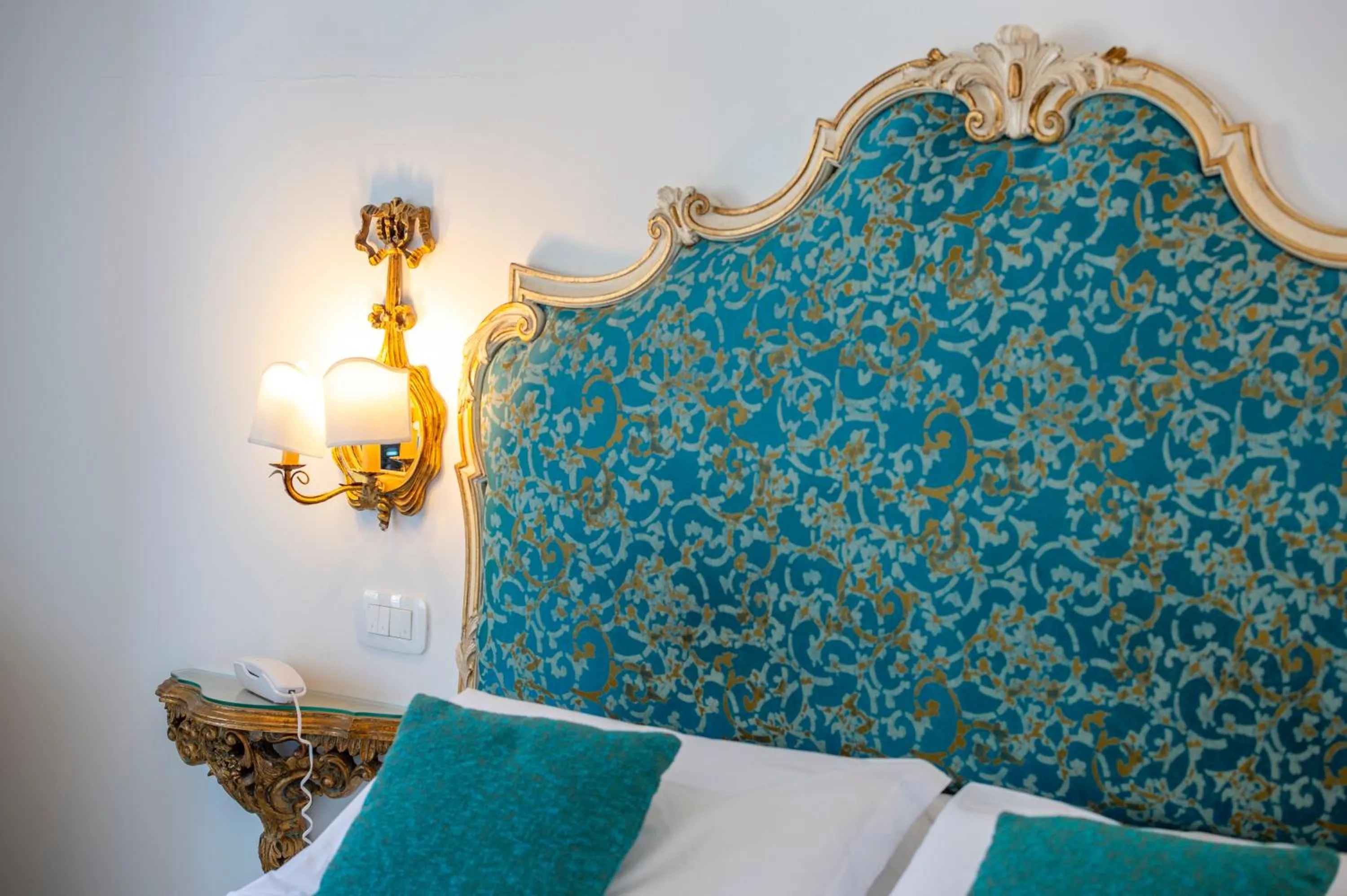 Bed in Hotel Reginella