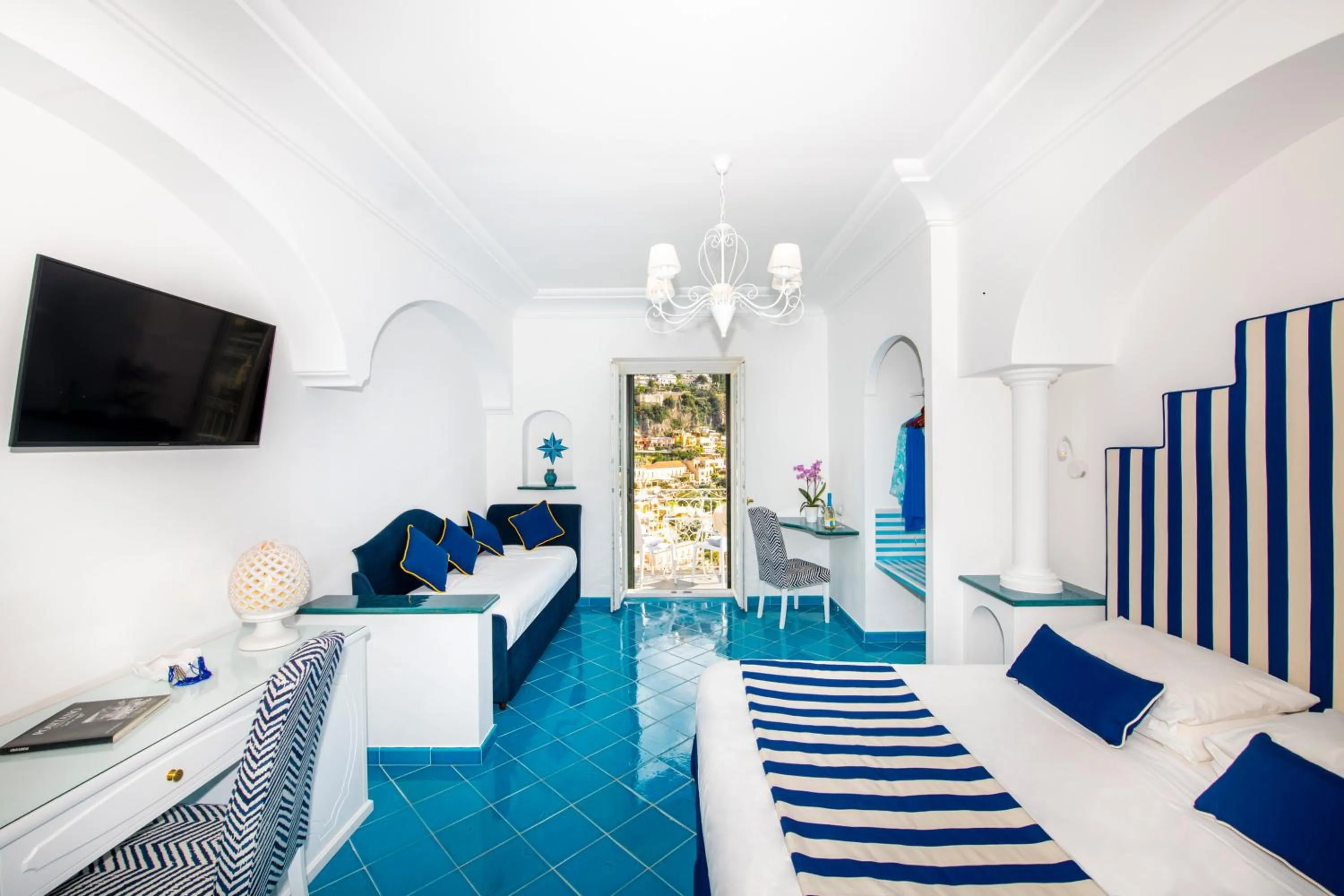 Bedroom, Bed in Hotel Reginella