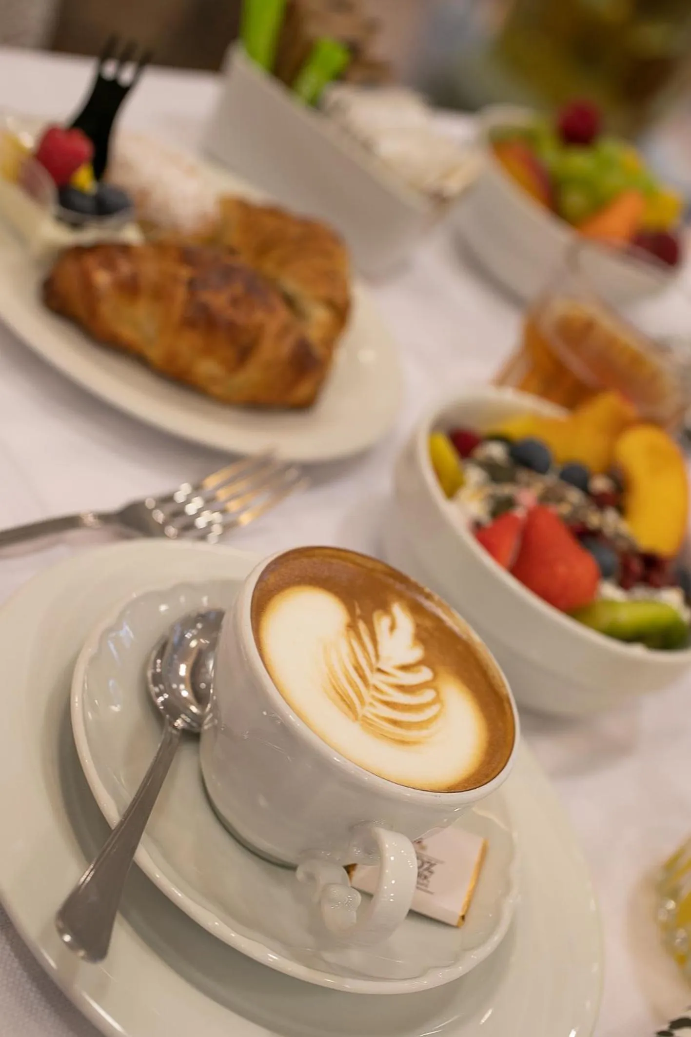 Continental breakfast in Hotel Daniele