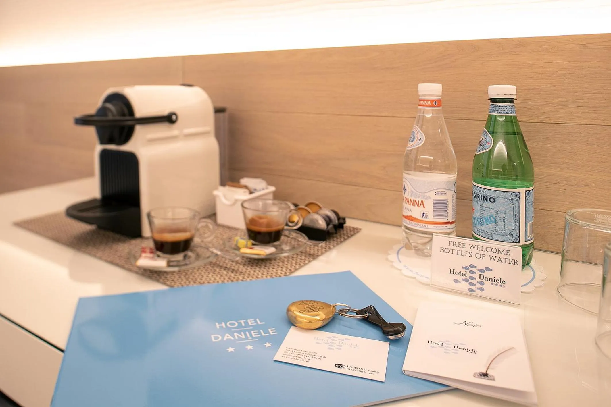 Decorative detail in Hotel Daniele