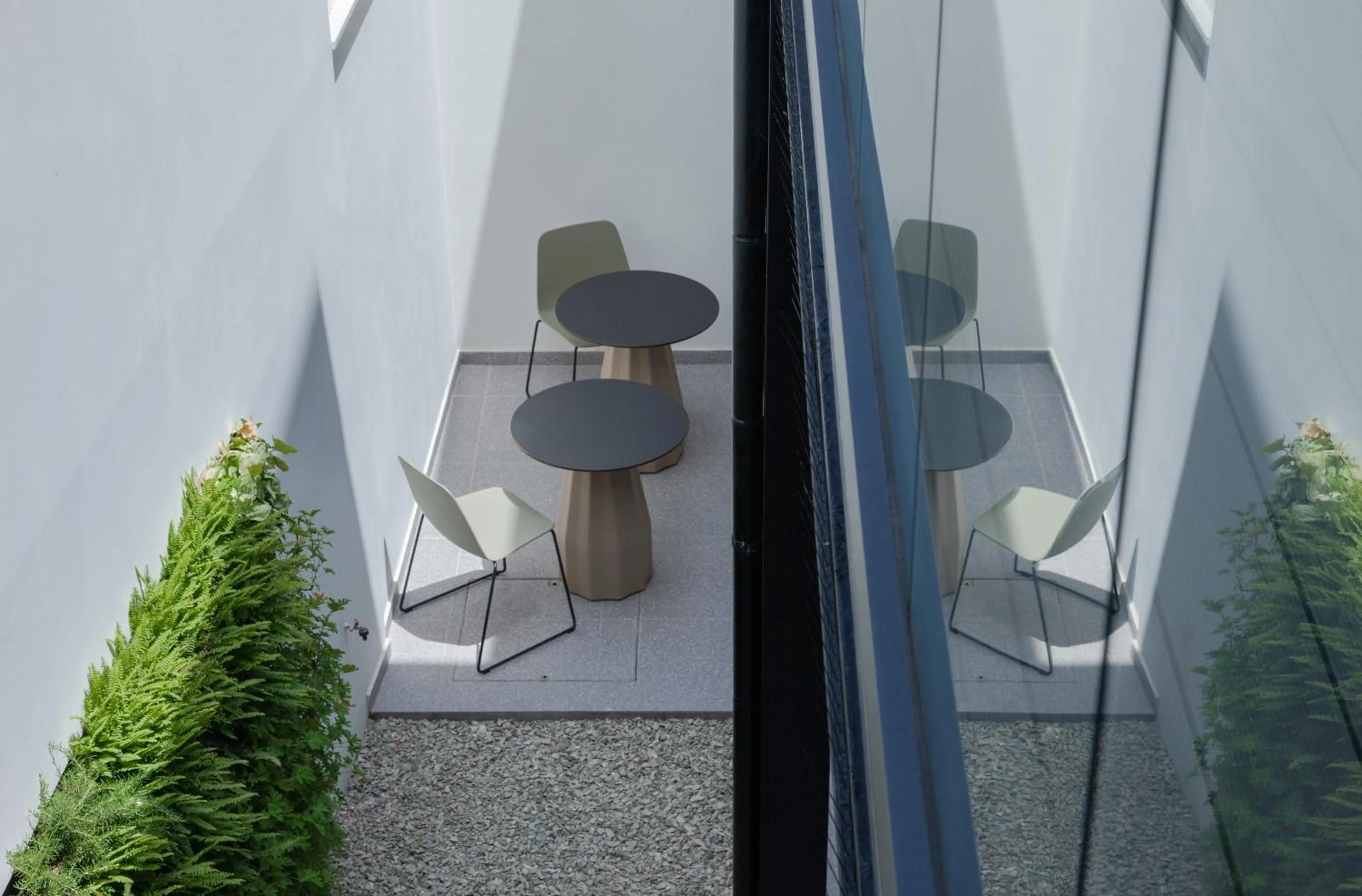 Inner courtyard view in The Sendal Boutique Hotel