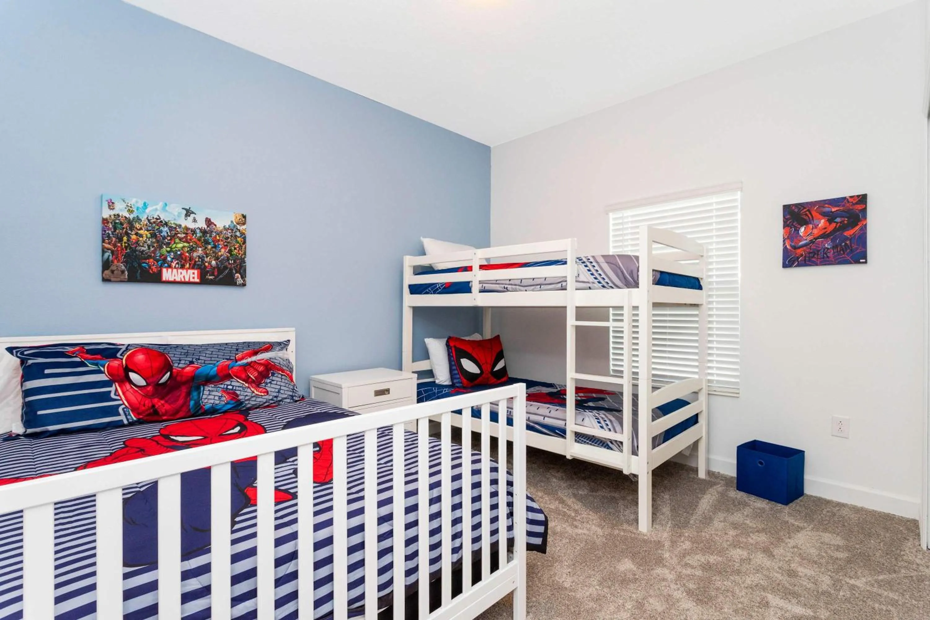 Bed in Gorgeous 5 Bd w/ Pool Close to Disney @ Champions Gate 948