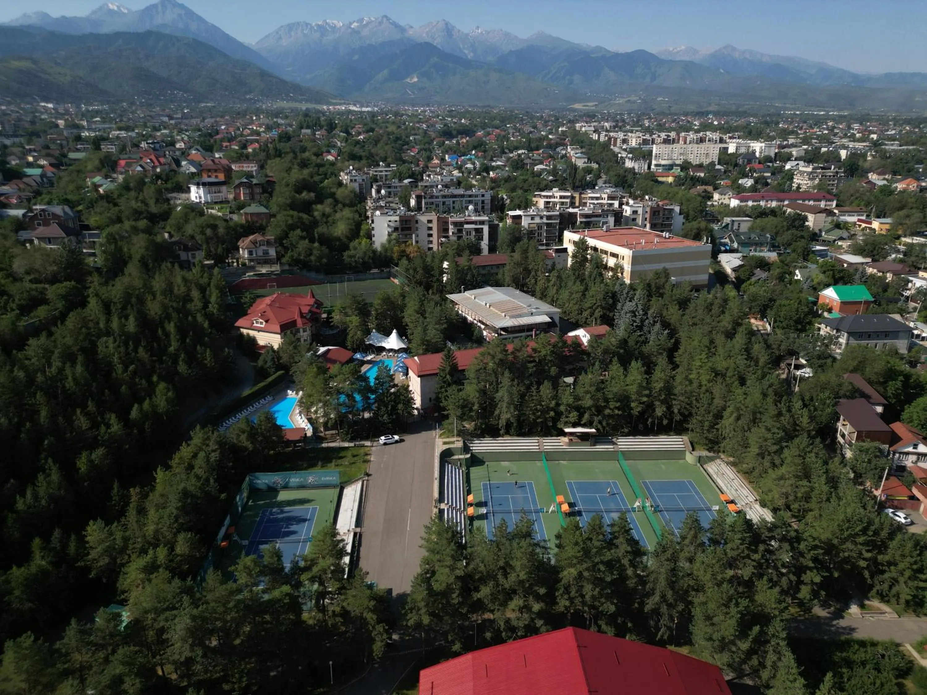 Property building in Olympica Hotel