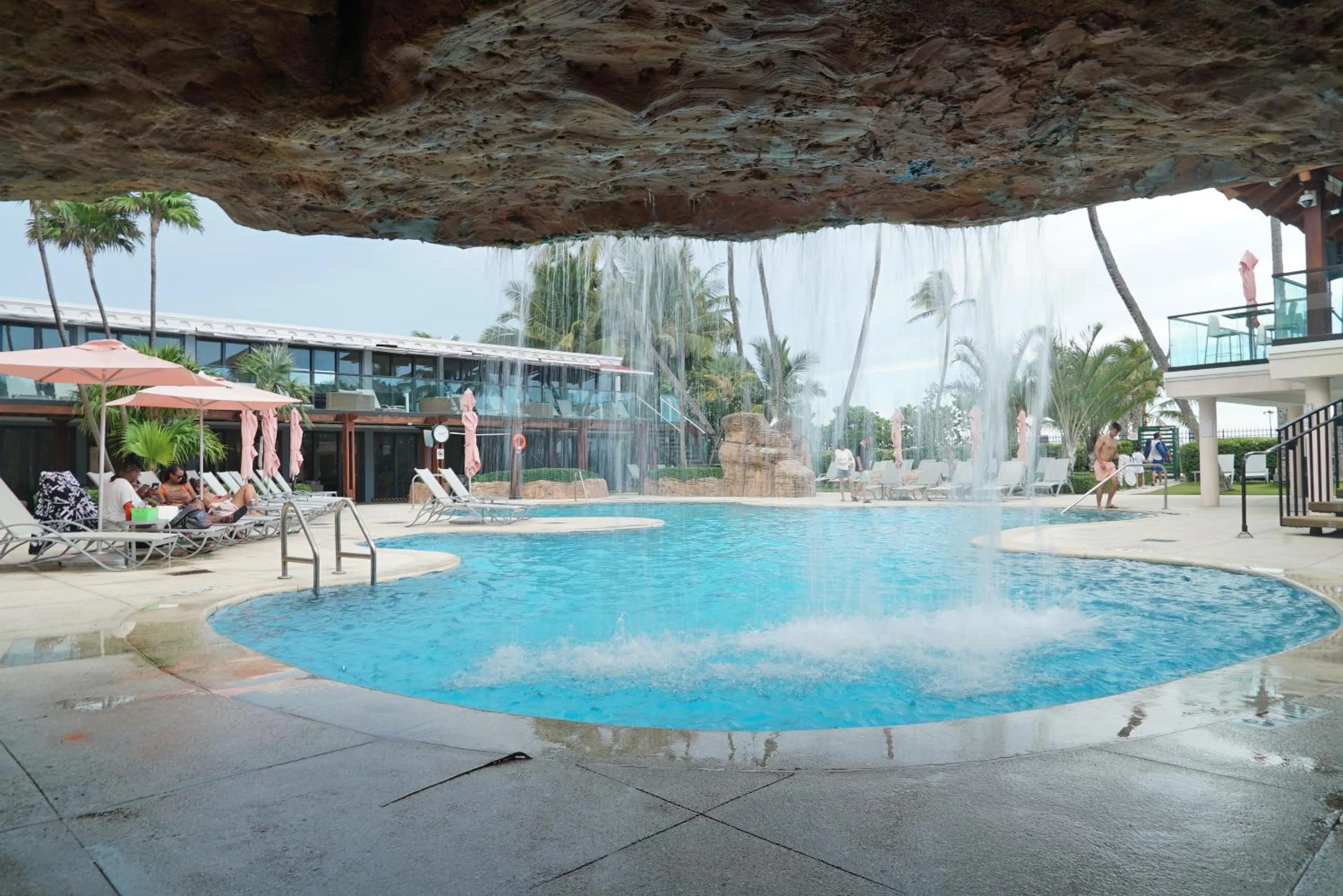 Swimming pool in Deluxe Apartments by South Florida Vacations