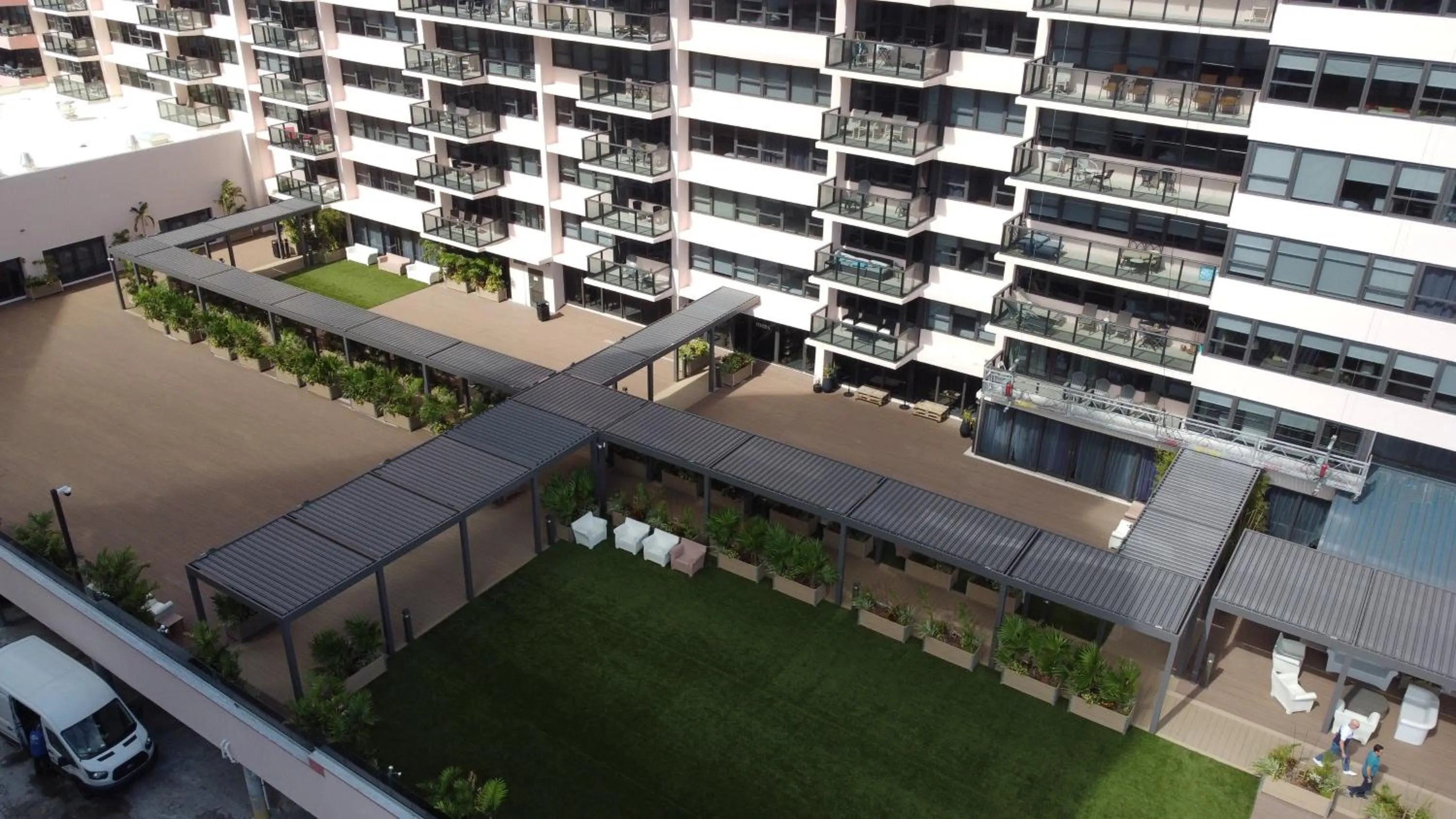 Property building in Deluxe Apartments by South Florida Vacations