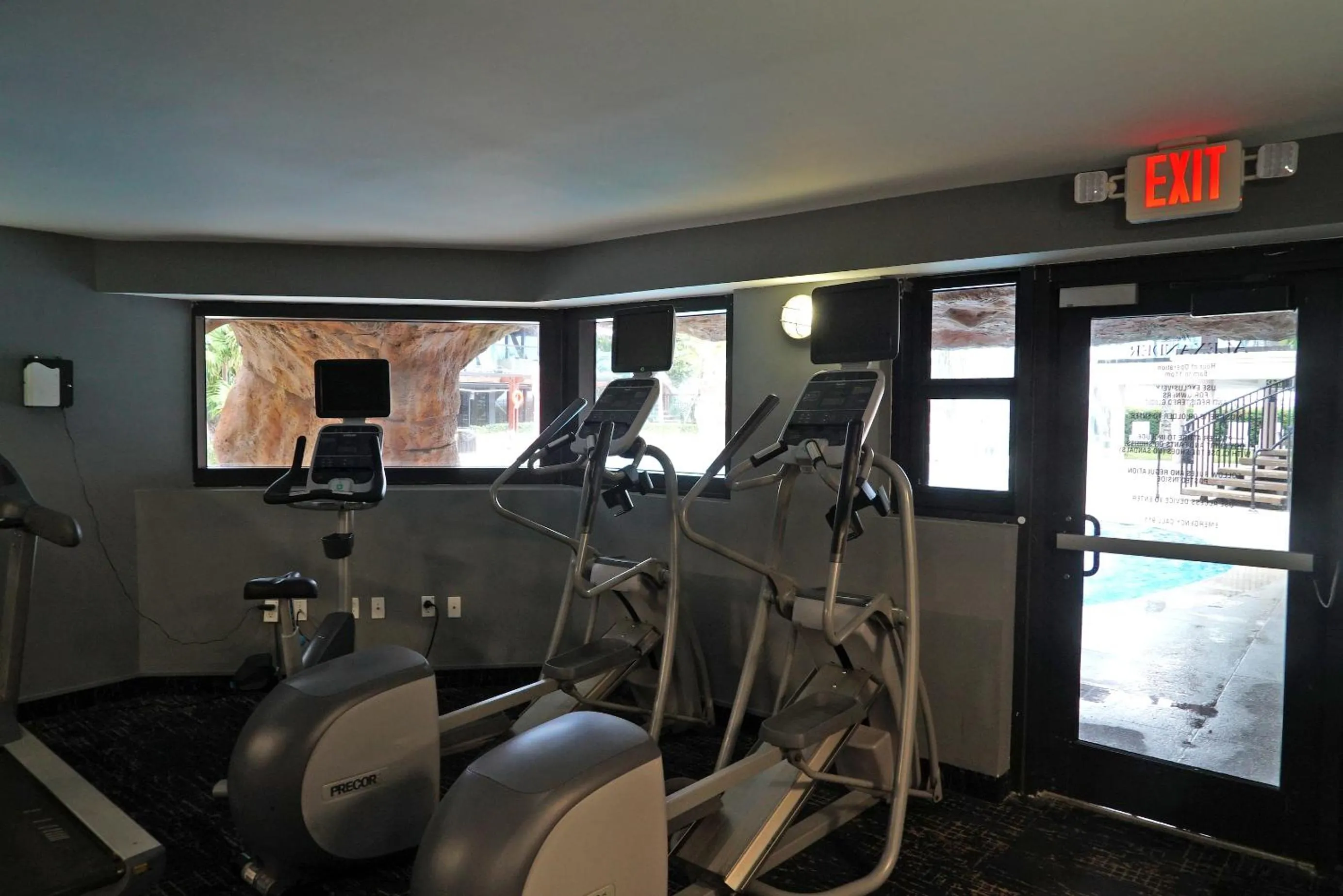 Fitness centre/facilities in Deluxe Apartments by South Florida Vacations