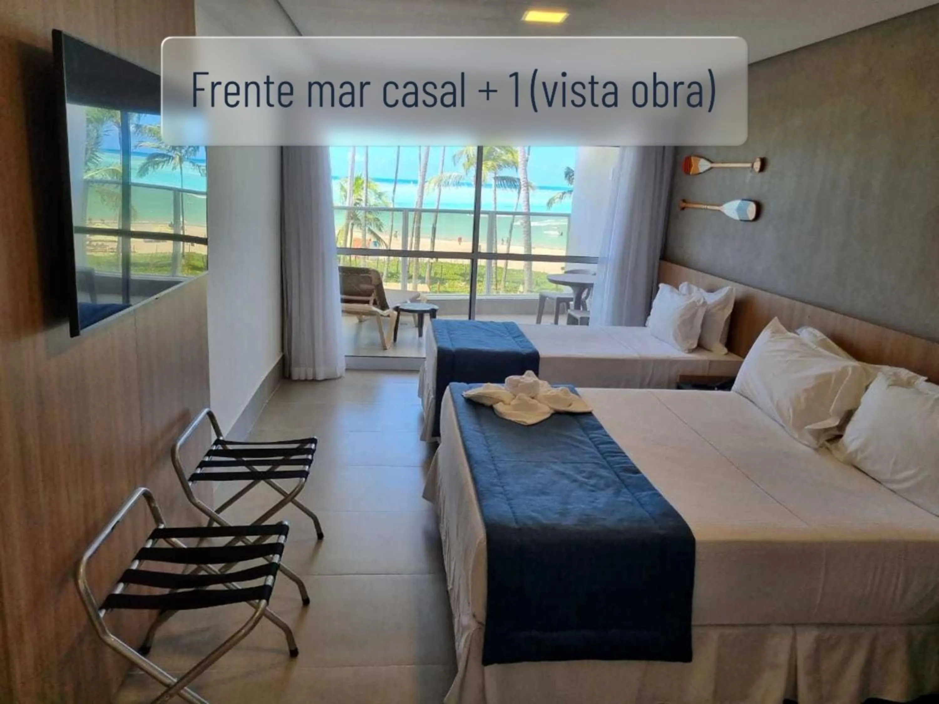 View (from property/room), Bed in Maragogi Brisa Exclusive Hotel