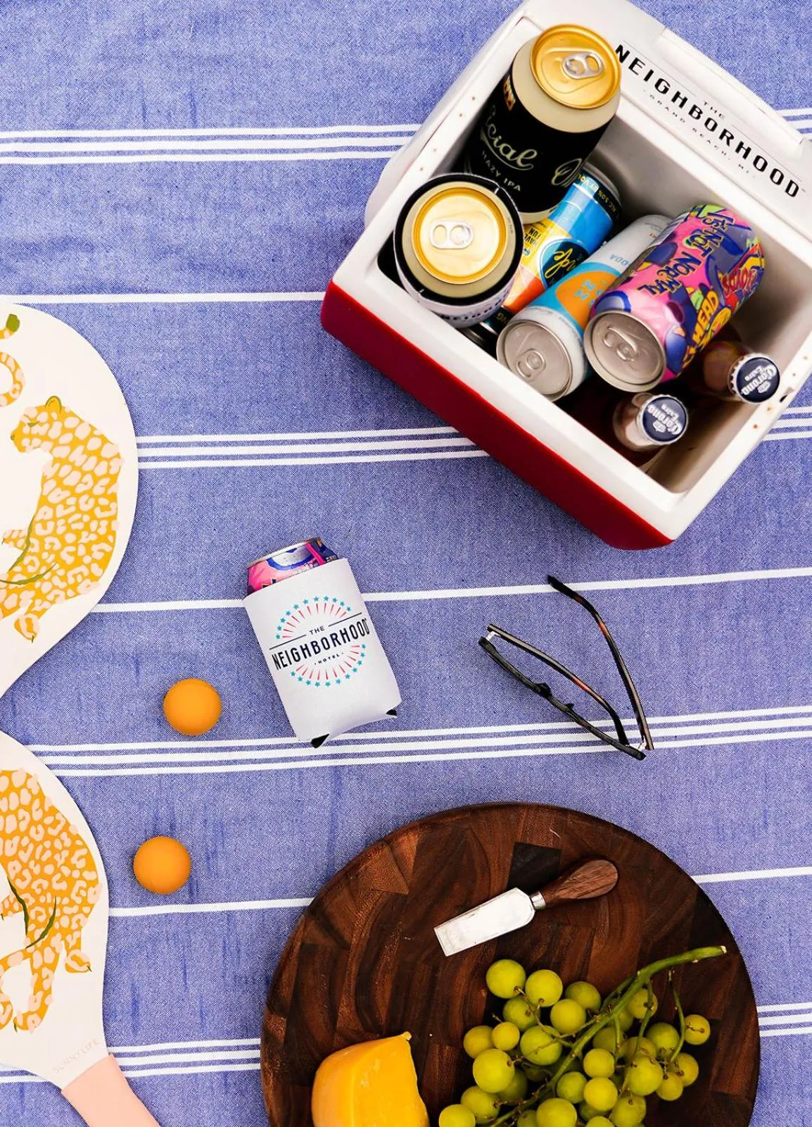 Food and drinks in The Neighborhood Hotel Grand Beach