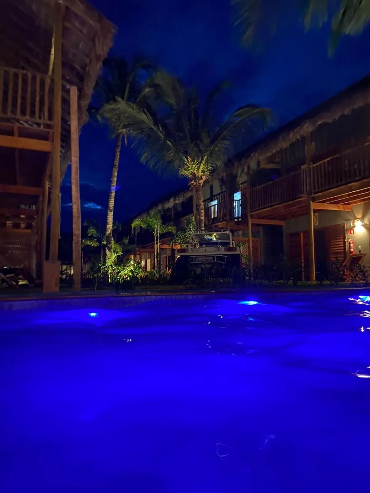 Swimming pool in UNKUÉ POUSADA FLATS
