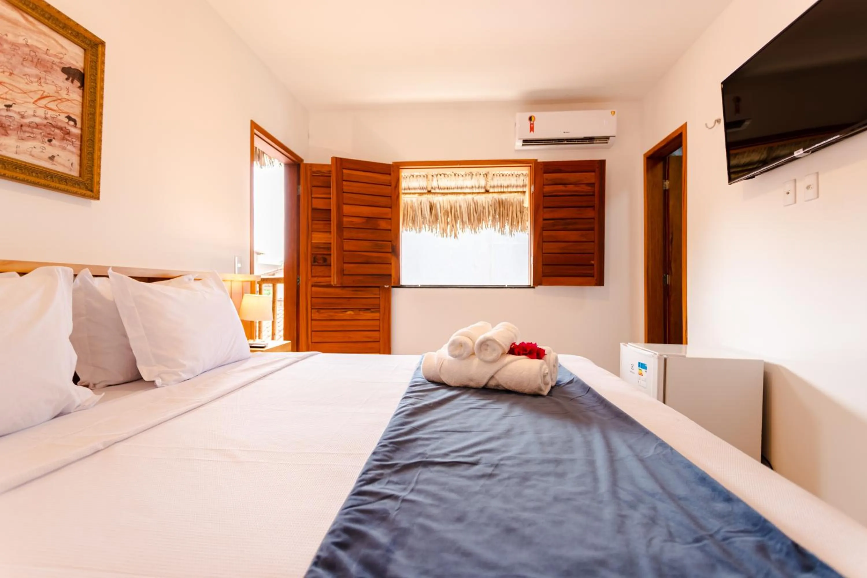 Photo of the whole room, Bed in UNKUÉ POUSADA FLATS