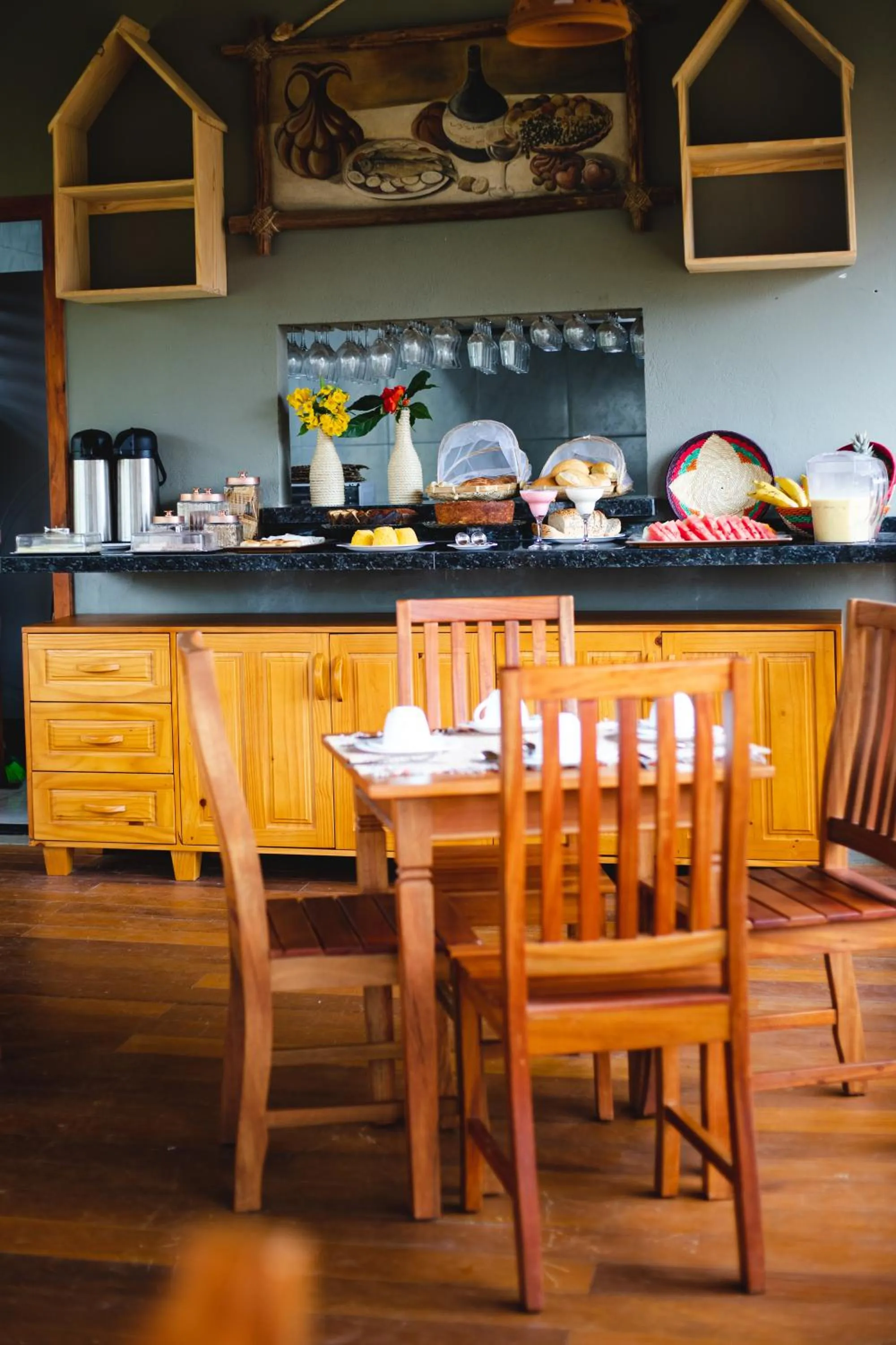 Dining area in UNKUÉ POUSADA FLATS