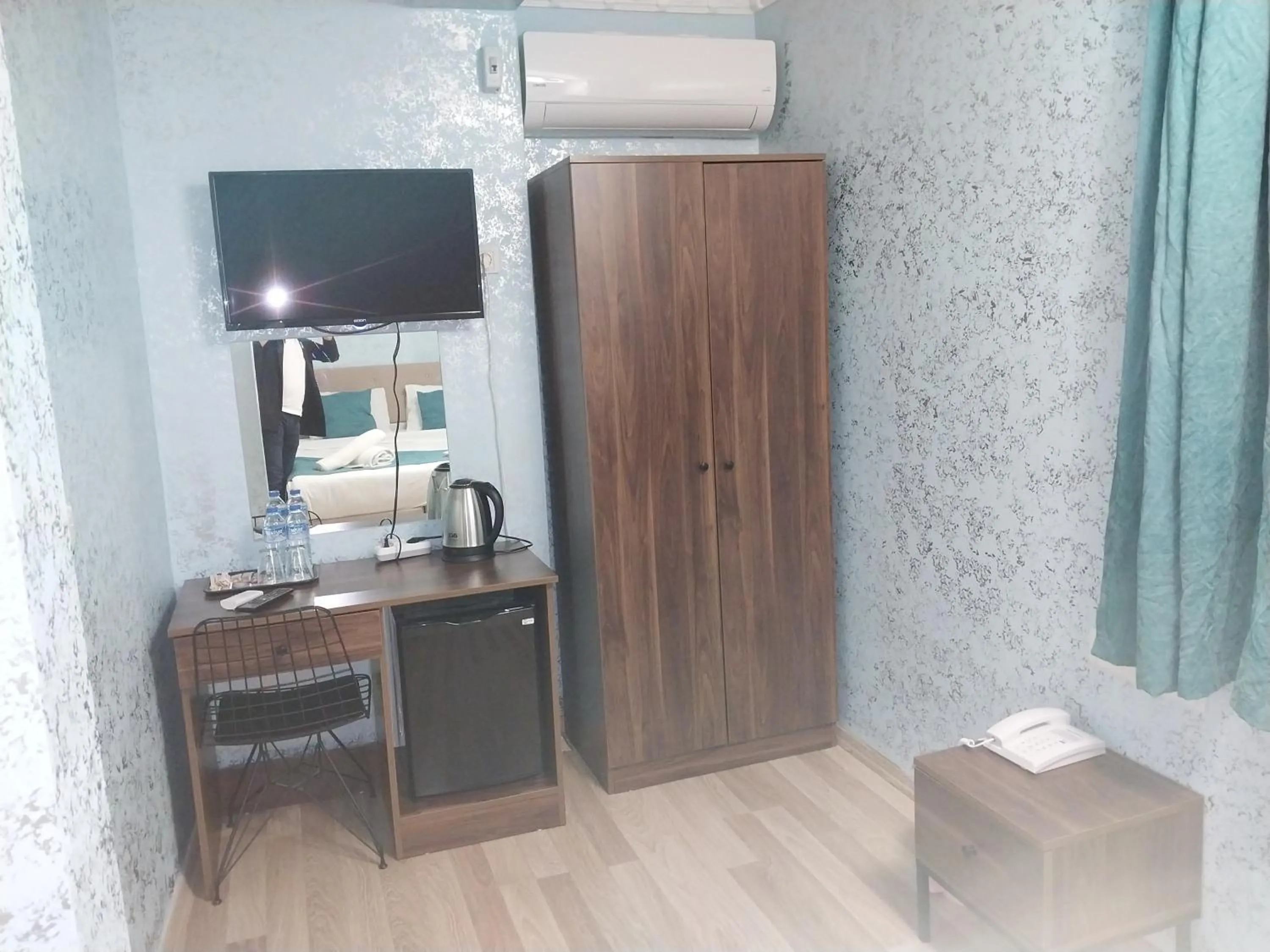 TV/Entertainment Center in blue sail hotel