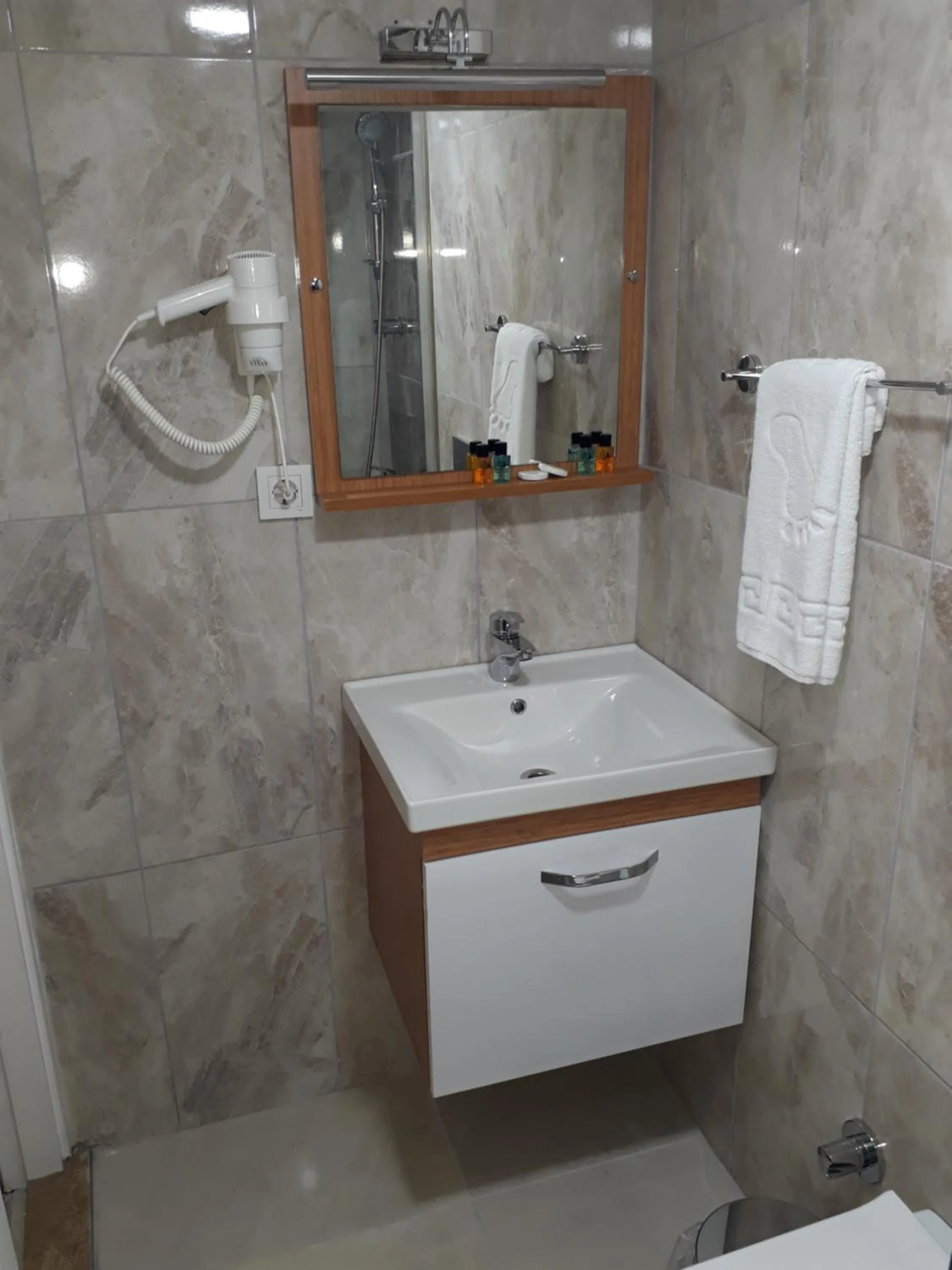 Bathroom in blue sail hotel