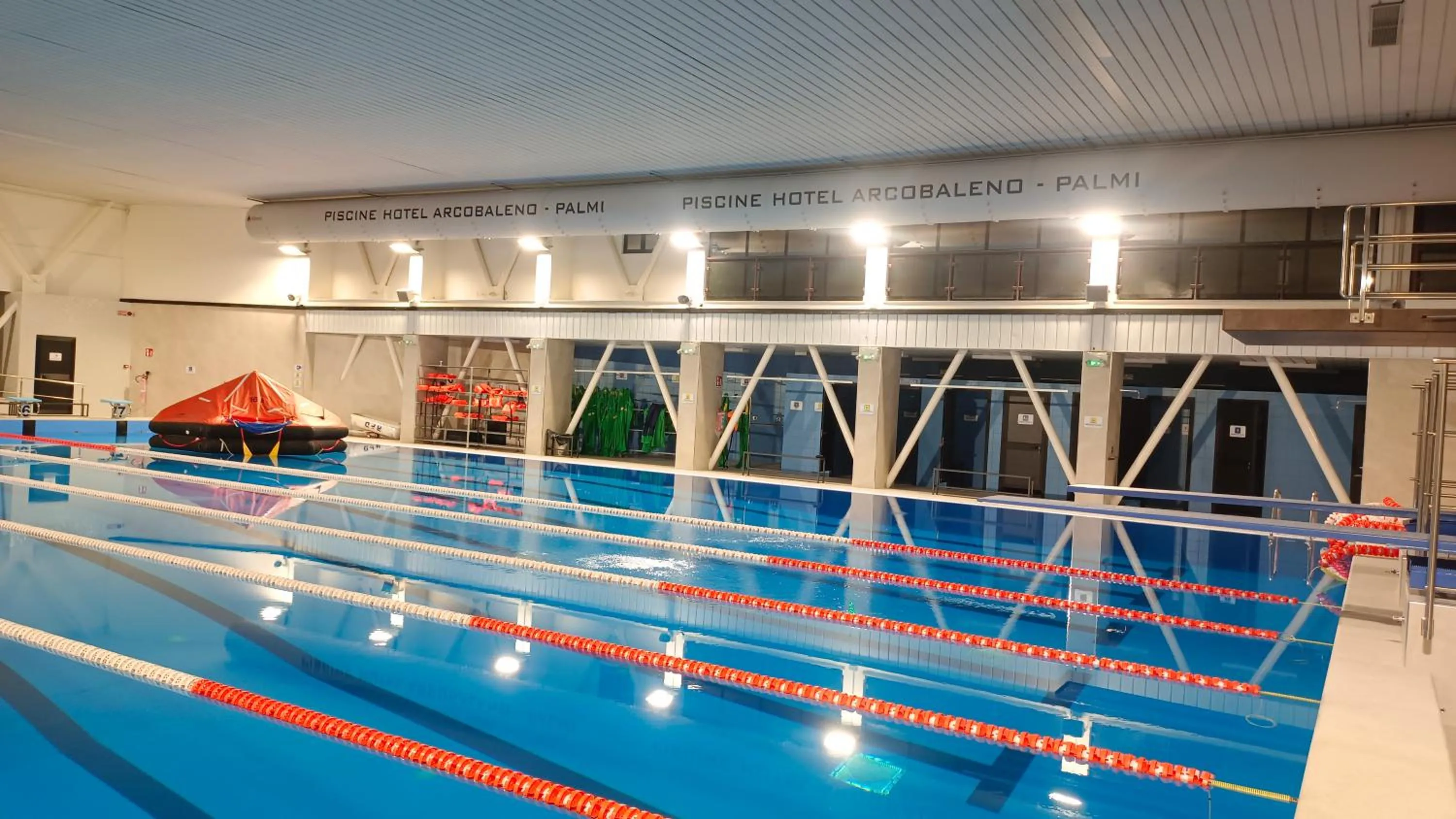 Swimming pool in Hotel Arcobaleno