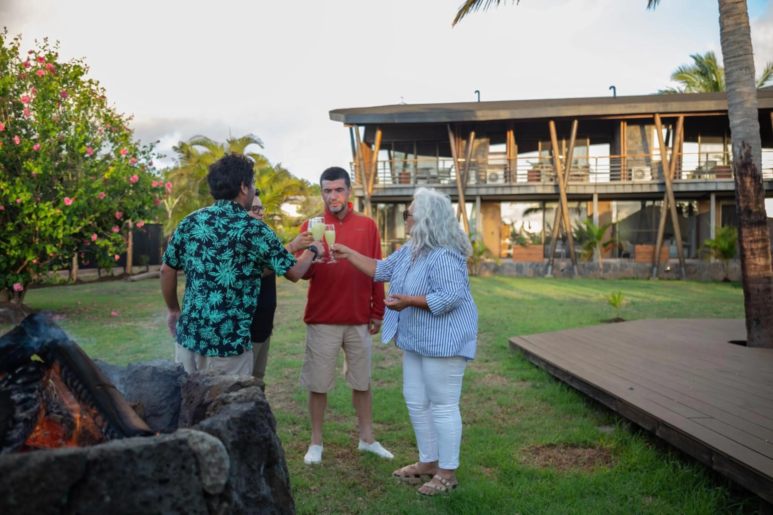 Guests in Hotel Ohana Rapa Nui