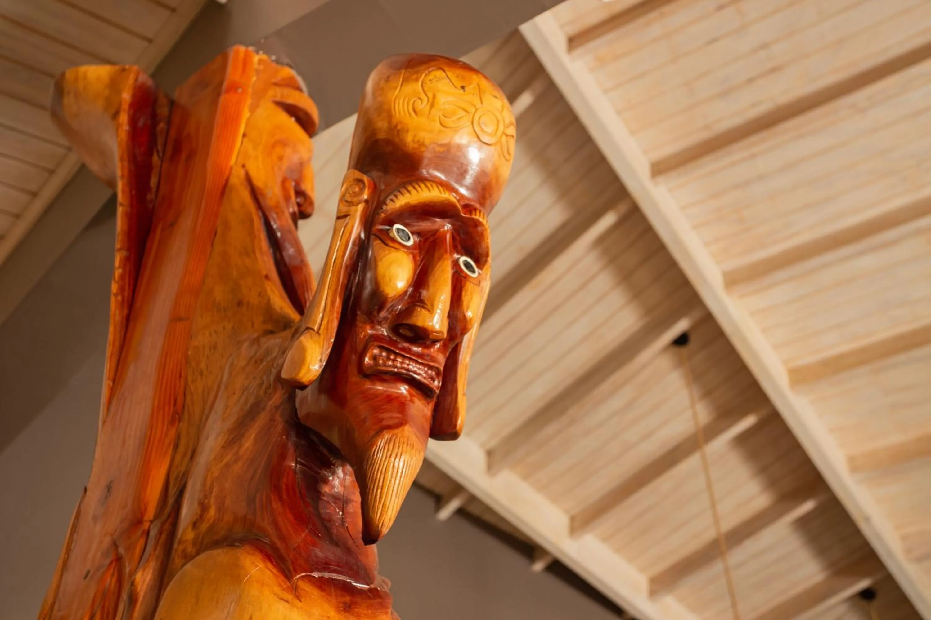 Decorative detail in Hotel Ohana Rapa Nui