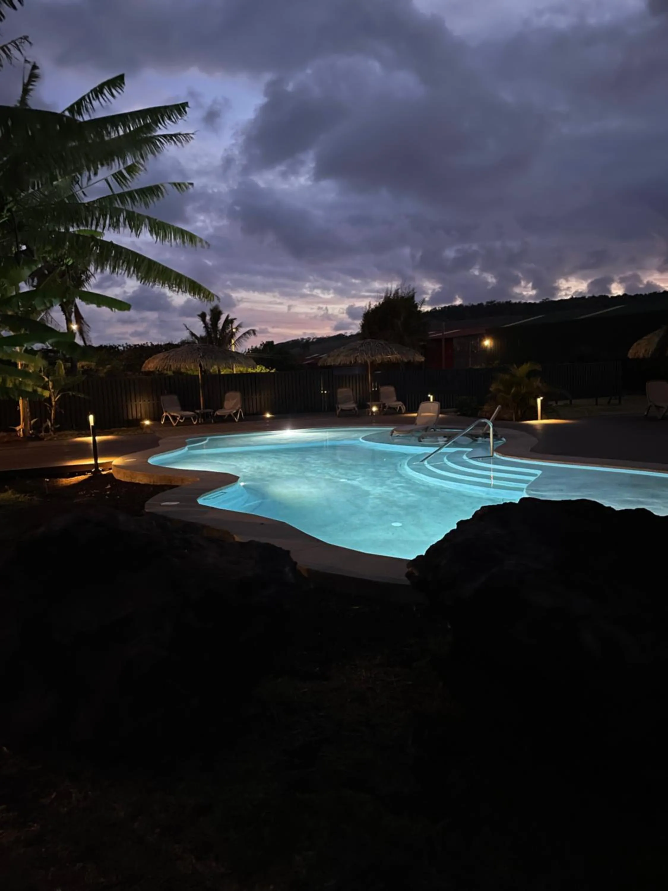 Swimming pool in Hotel Ohana Rapa Nui