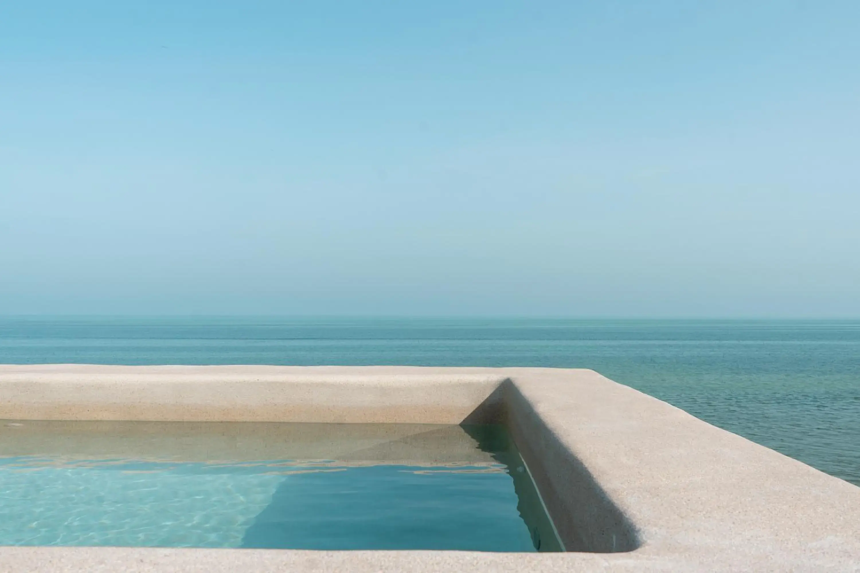 Swimming pool in Hotel Boutique Casa Muuch Holbox Swimming pool in Hotel Boutique Casa Muuch Holbox