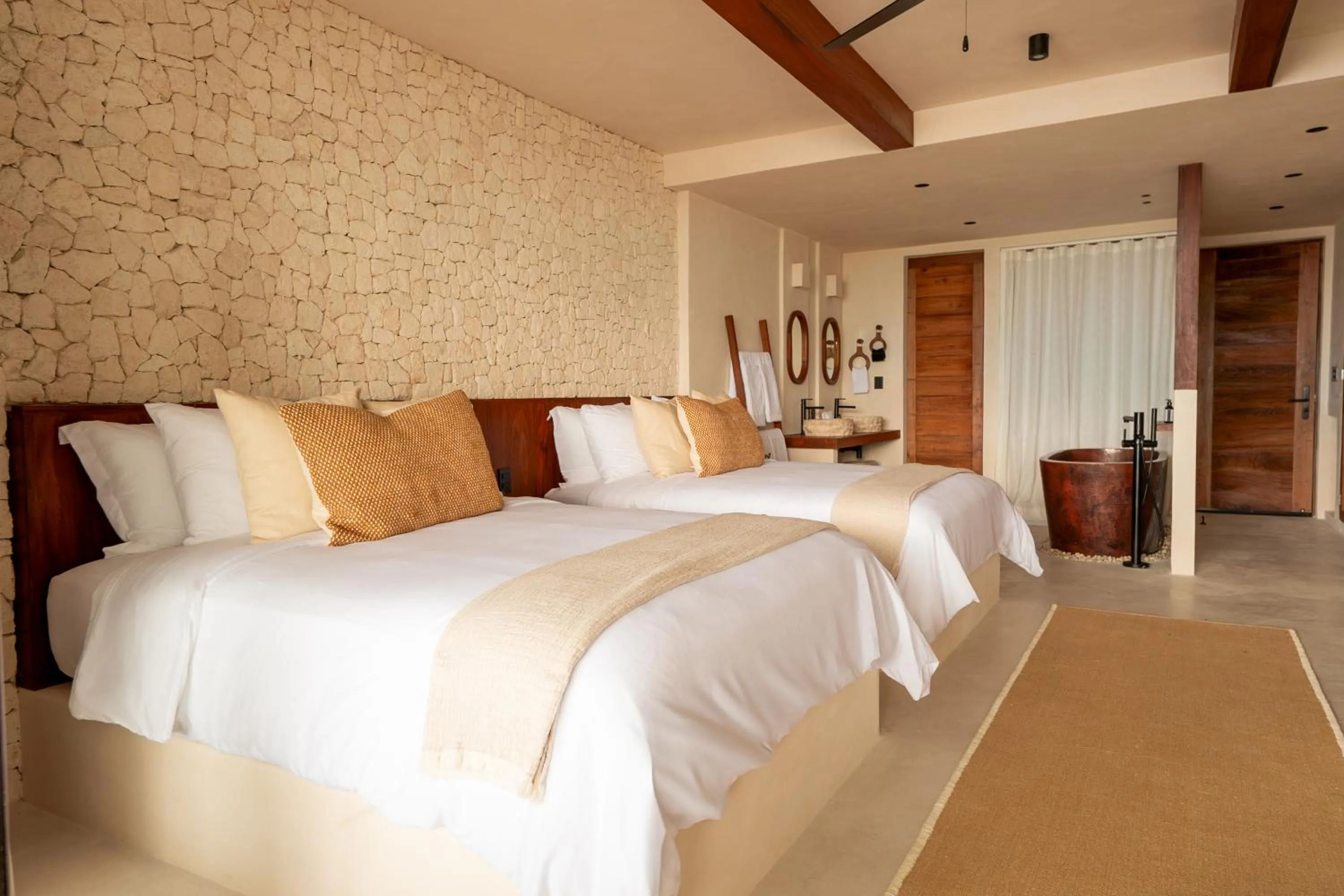 Photo of the whole room, Bed in Hotel Boutique Casa Muuch Holbox