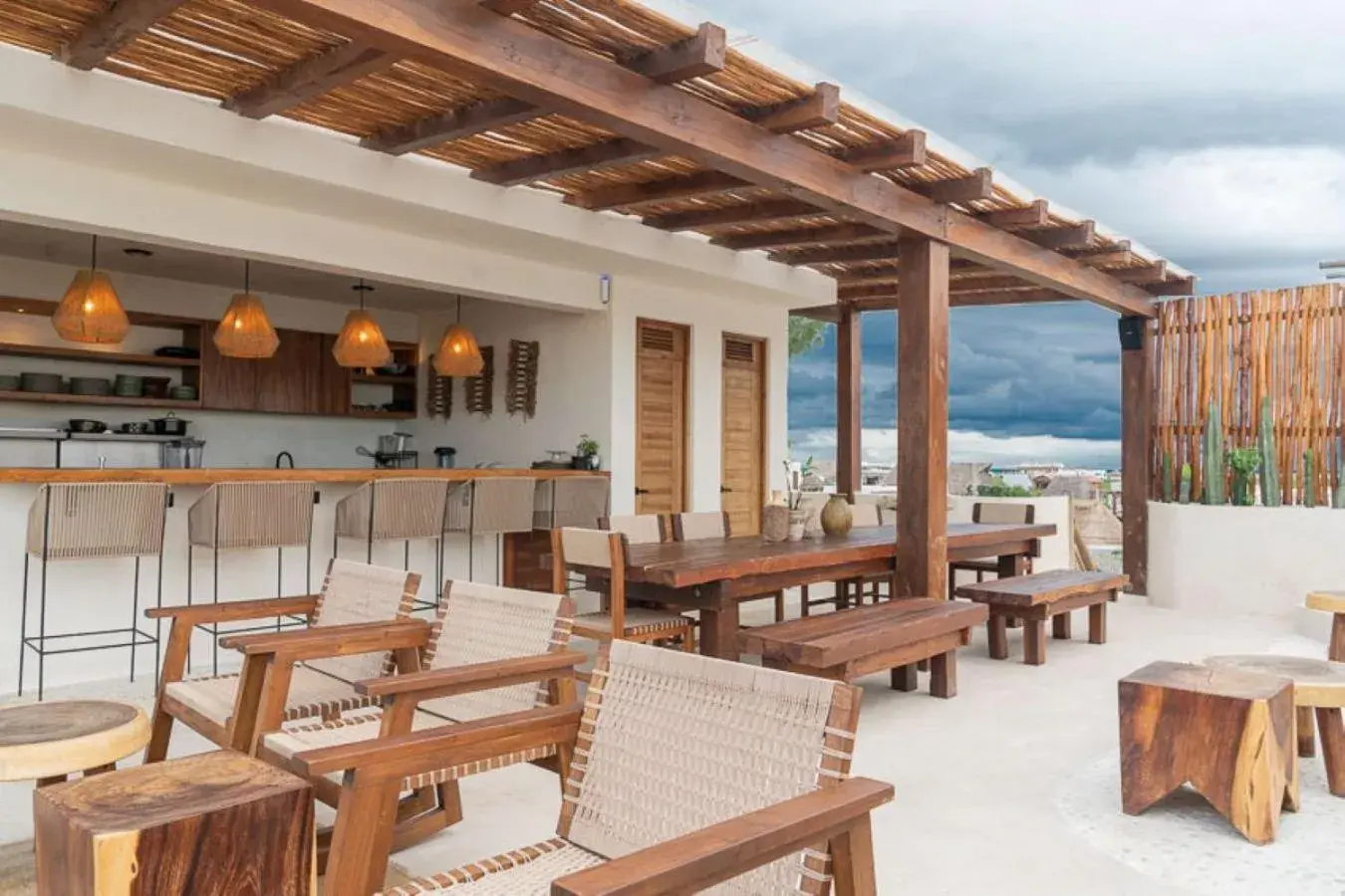 Balcony/Terrace in Hotel Boutique Casa Muuch Holbox Balcony/Terrace in Hotel Boutique Casa Muuch Holbox