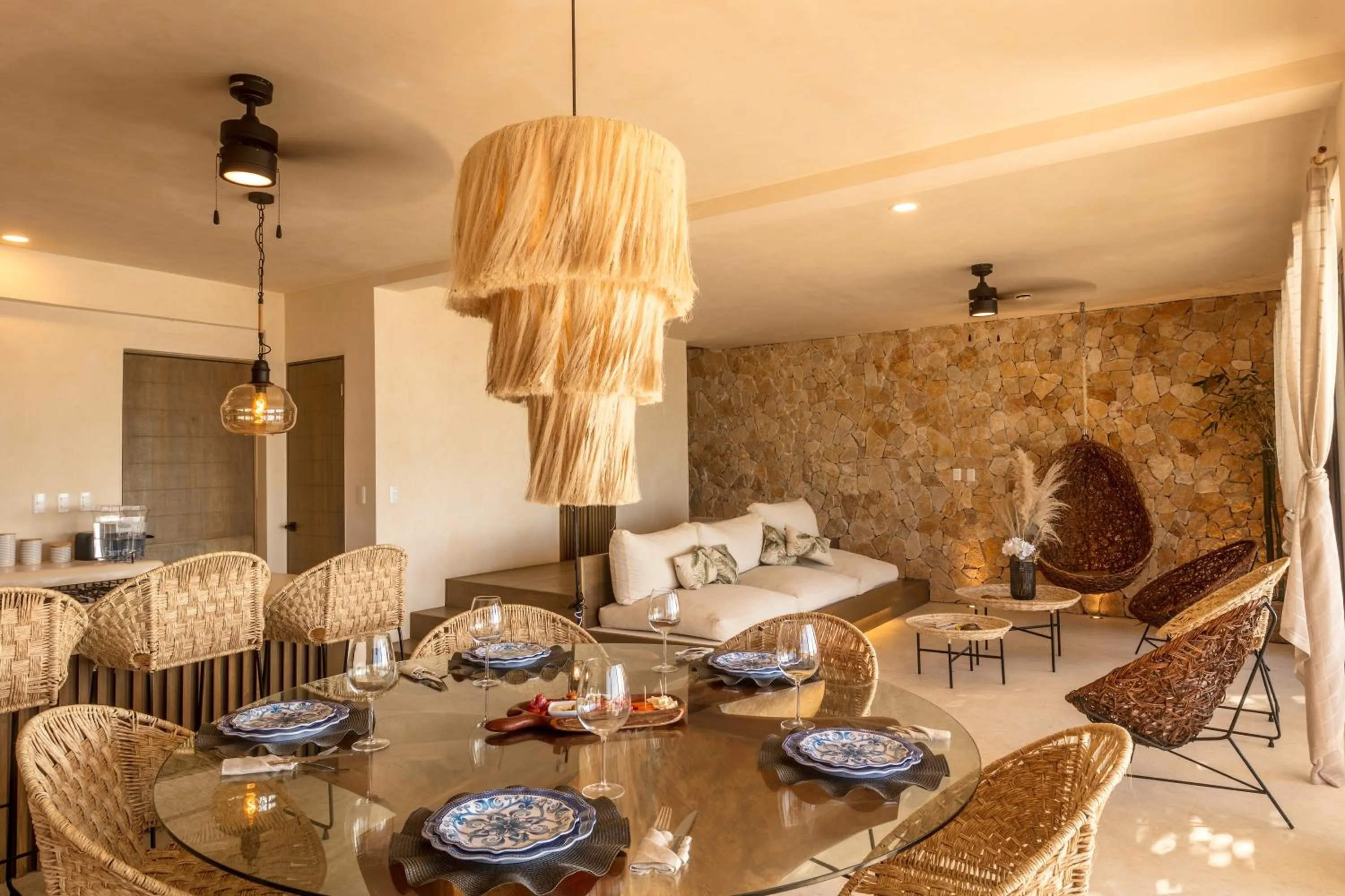 Living room in Hotel Boutique Casa Muuch Holbox