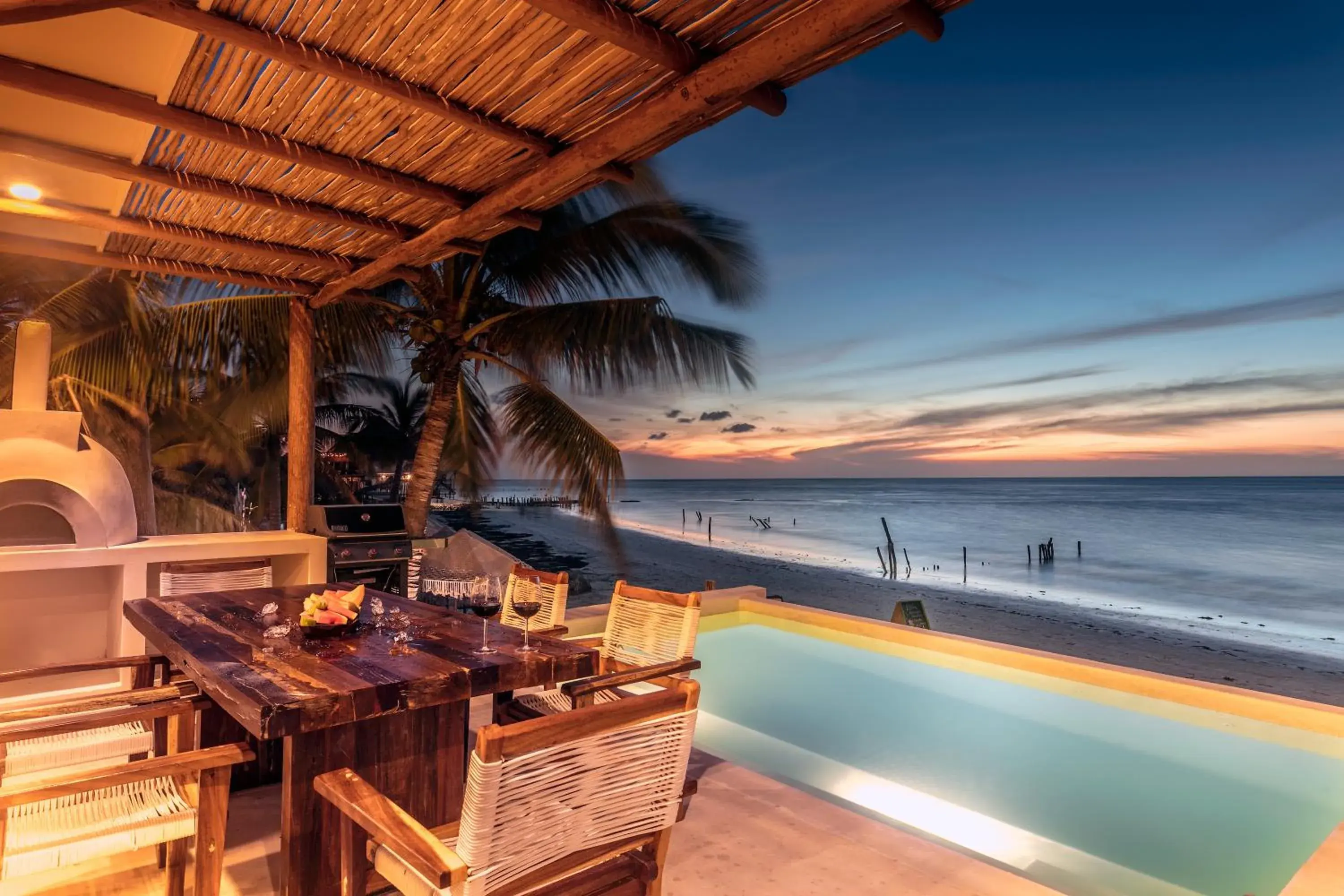 Sea view in Hotel Boutique Casa Muuch Holbox Sea view in Hotel Boutique Casa Muuch Holbox