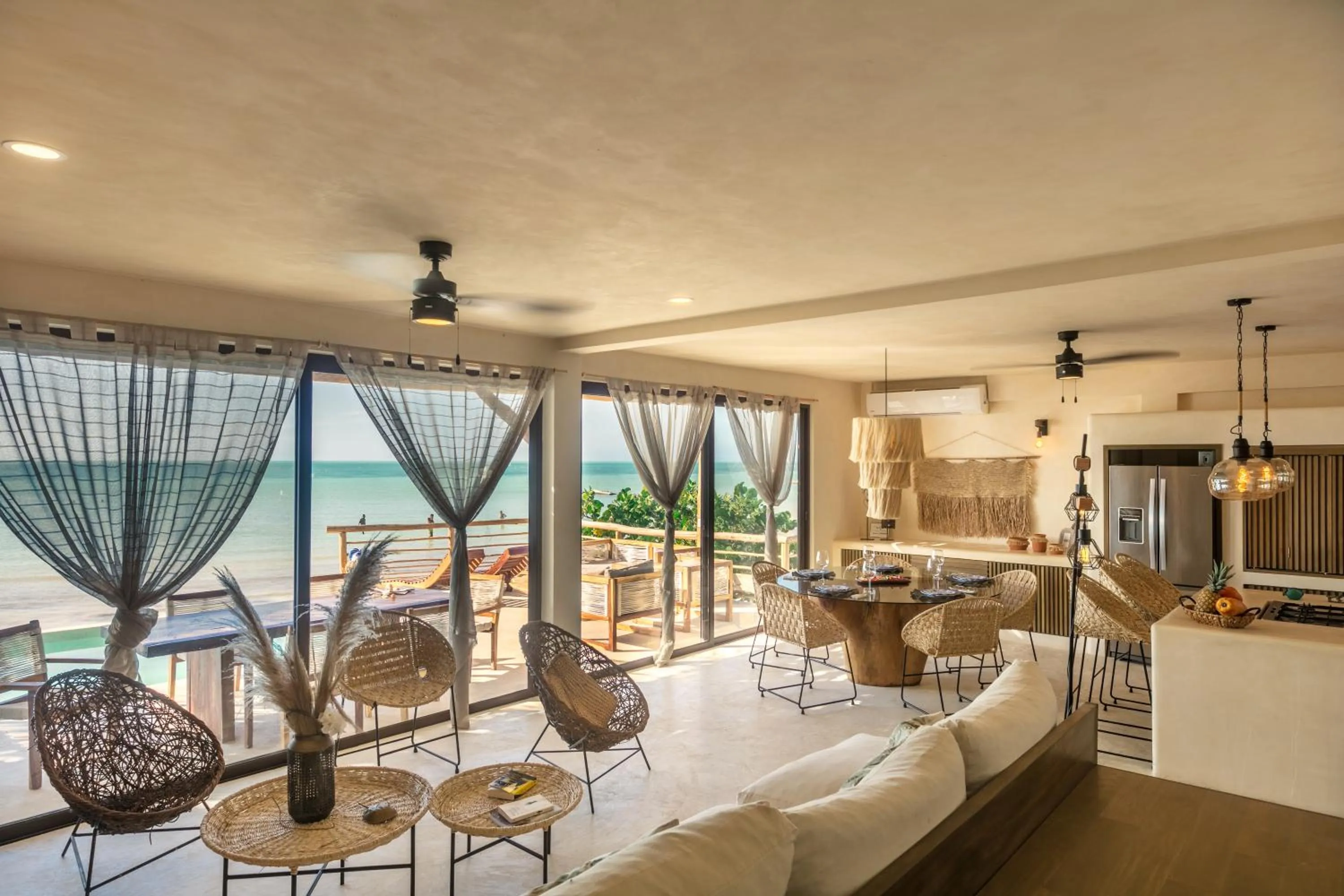 Living room in Hotel Boutique Casa Muuch Holbox