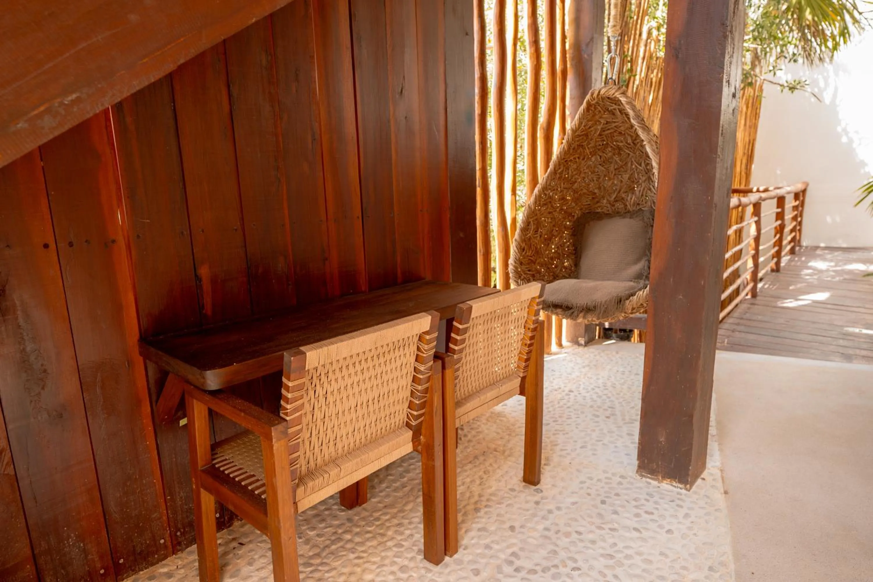 Patio in Hotel Boutique Casa Muuch Holbox