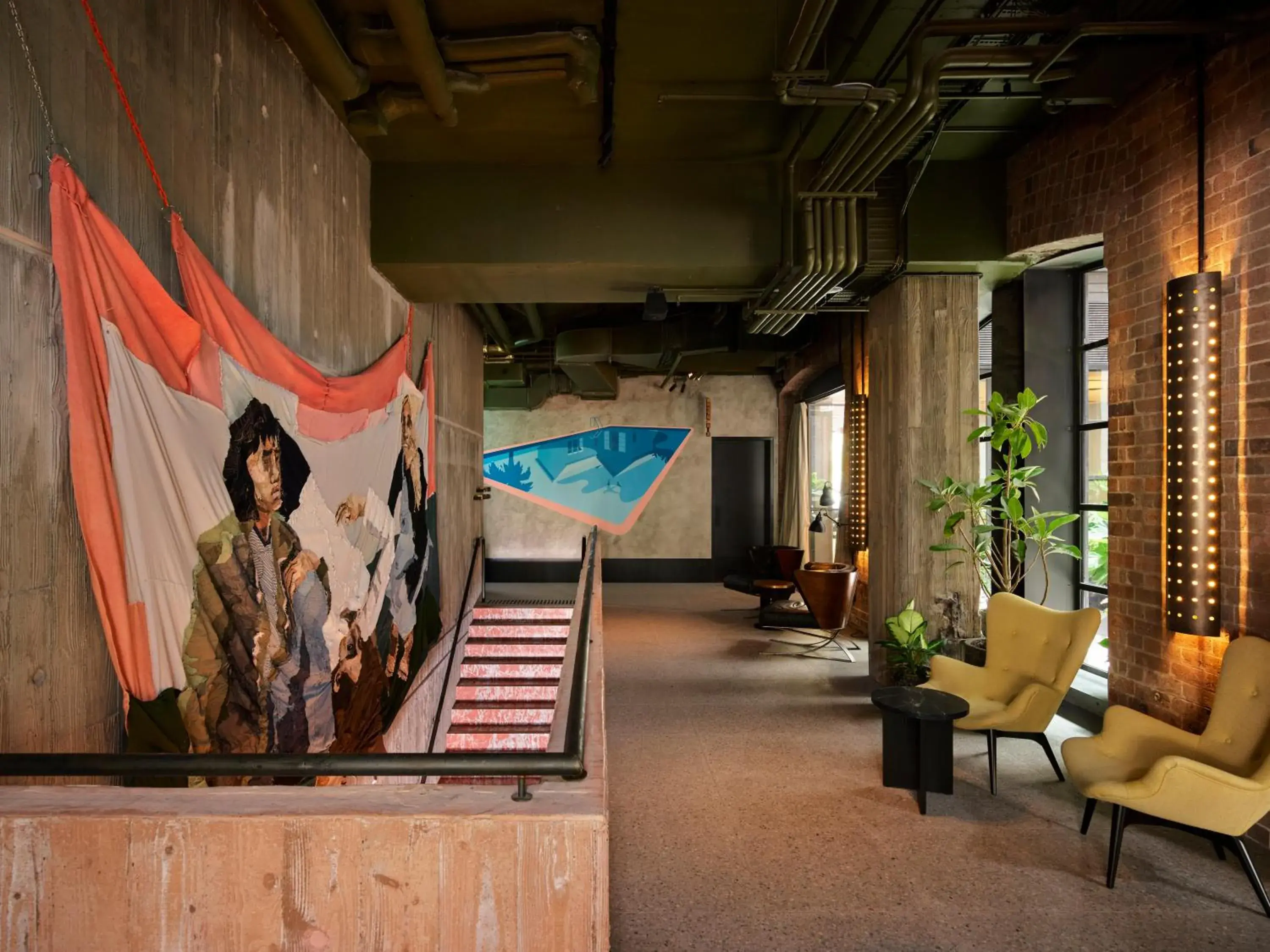 Lobby or reception in Ace Hotel Sydney Lobby or reception in Ace Hotel Sydney