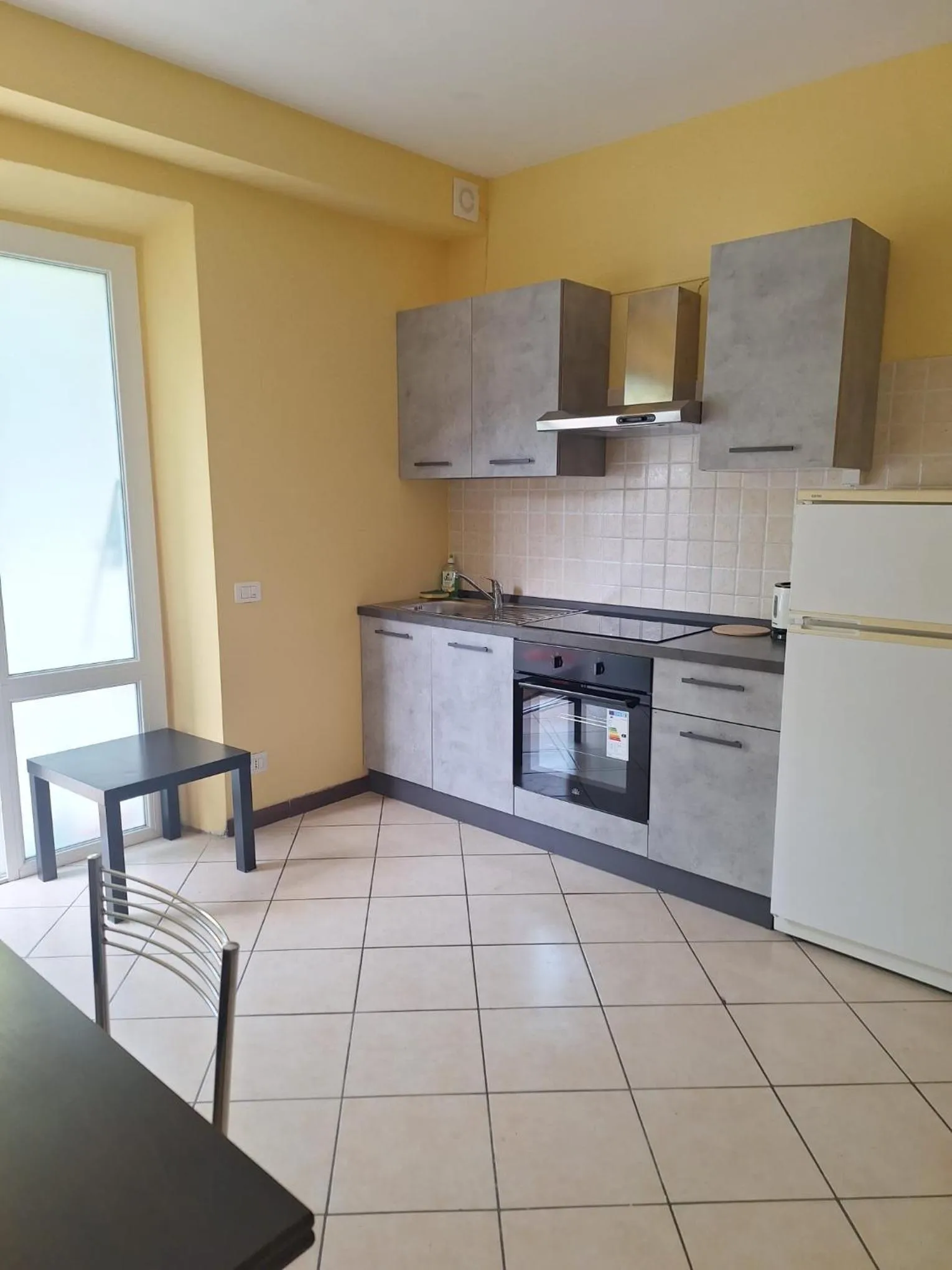 kitchen in Argentiere Room Apartments