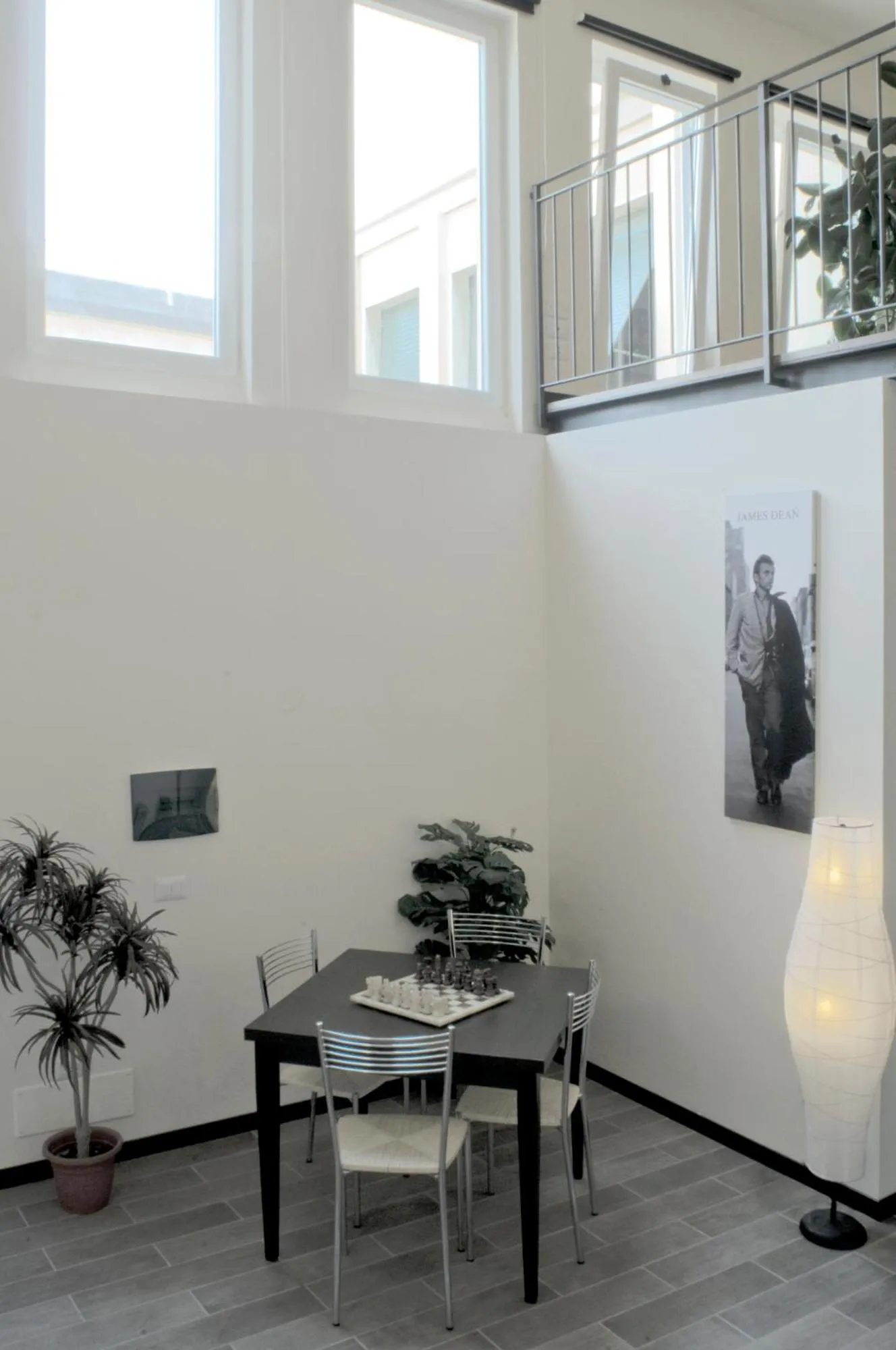 Living room in Argentiere Room Apartments