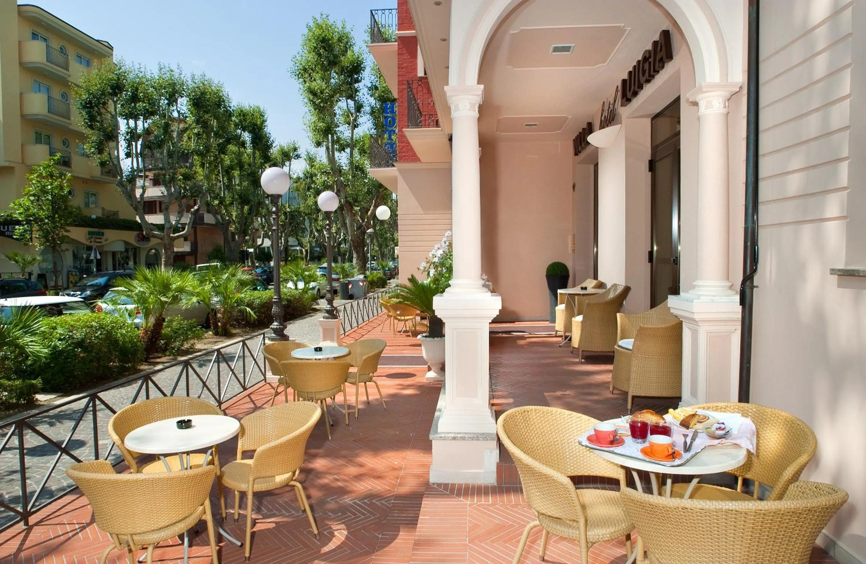 Property building in Hotel Villa Luigia