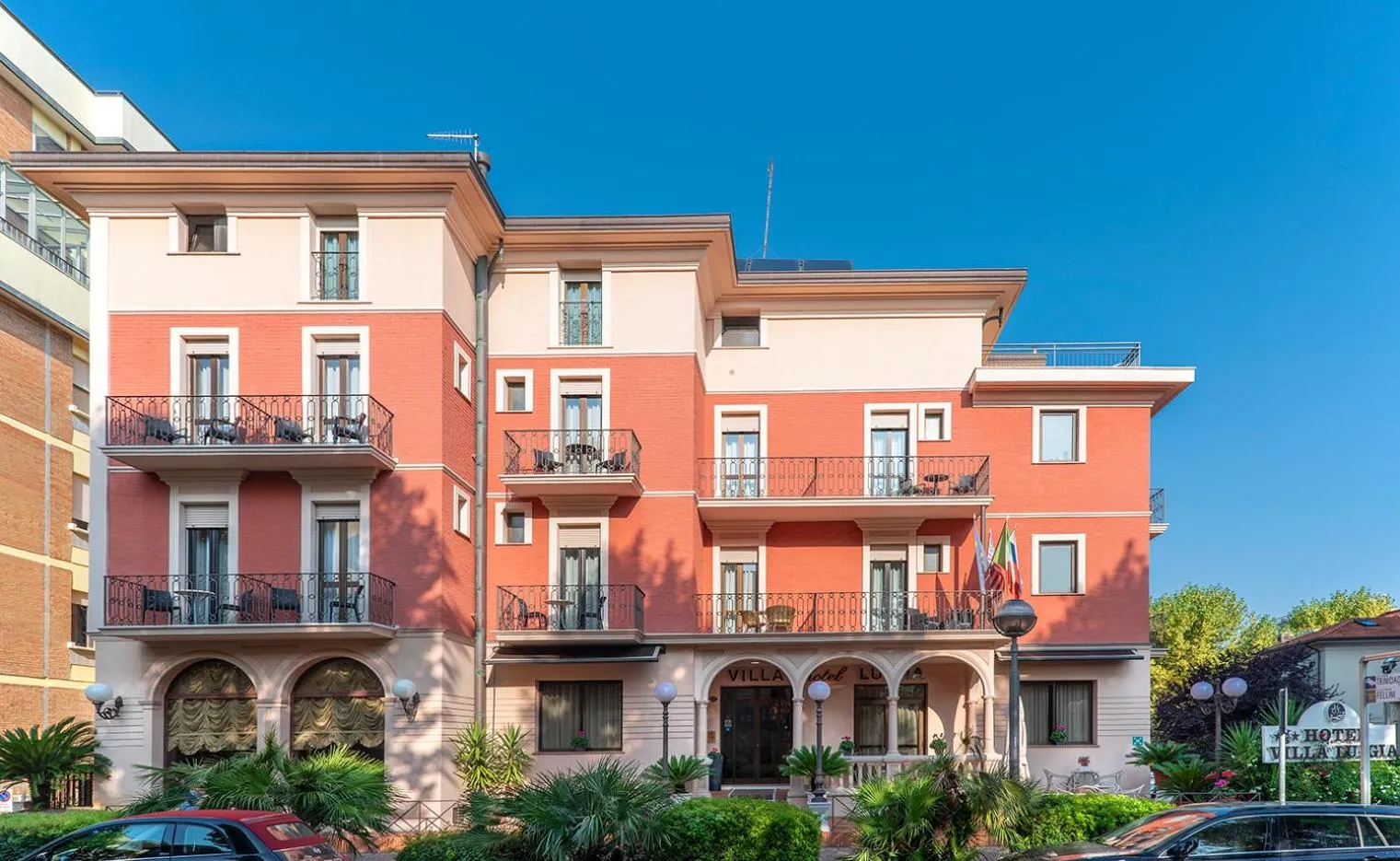 Property building in Hotel Villa Luigia
