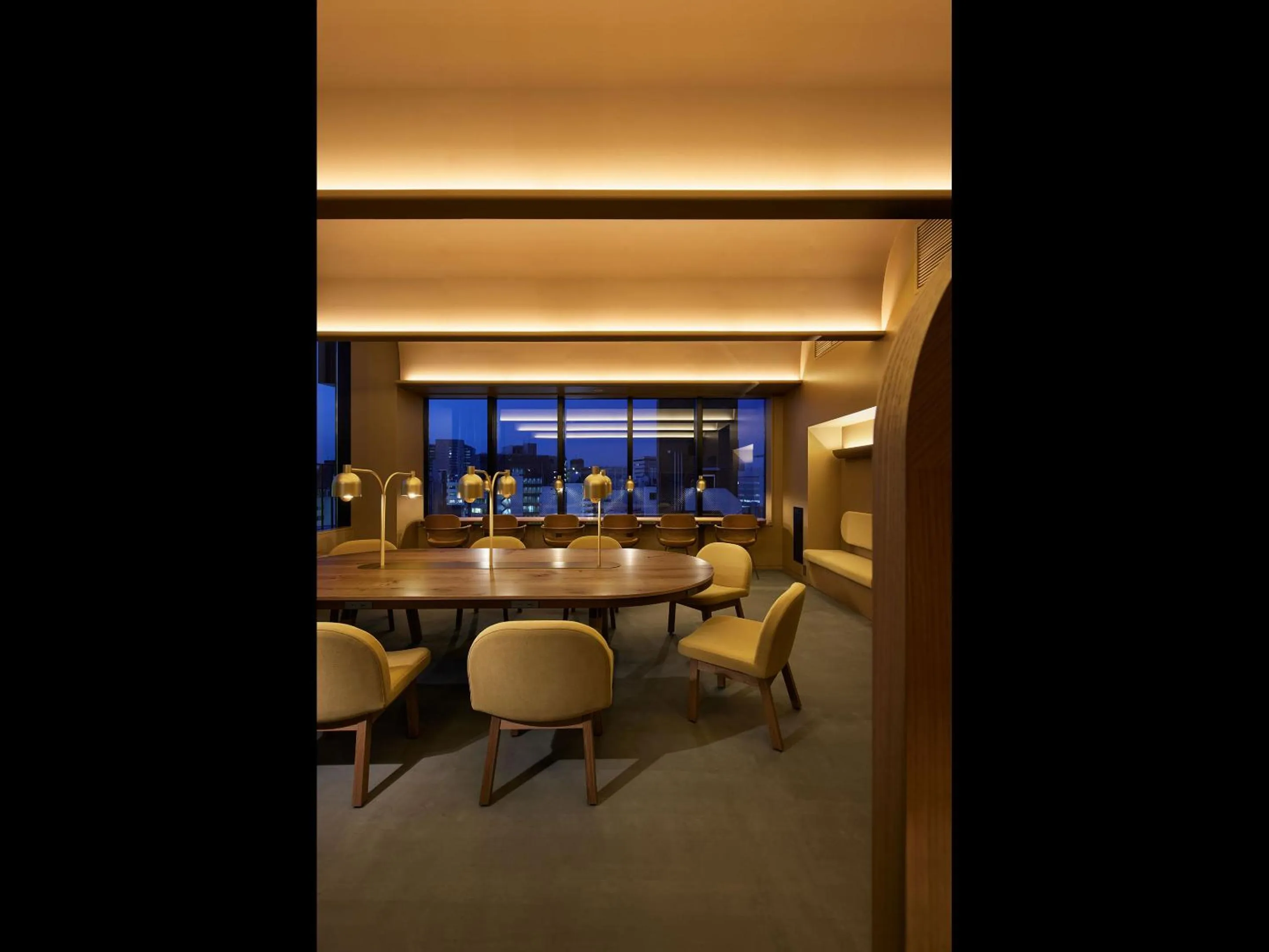 Communal lounge/ TV room in 9h nine hours woman Shinjuku