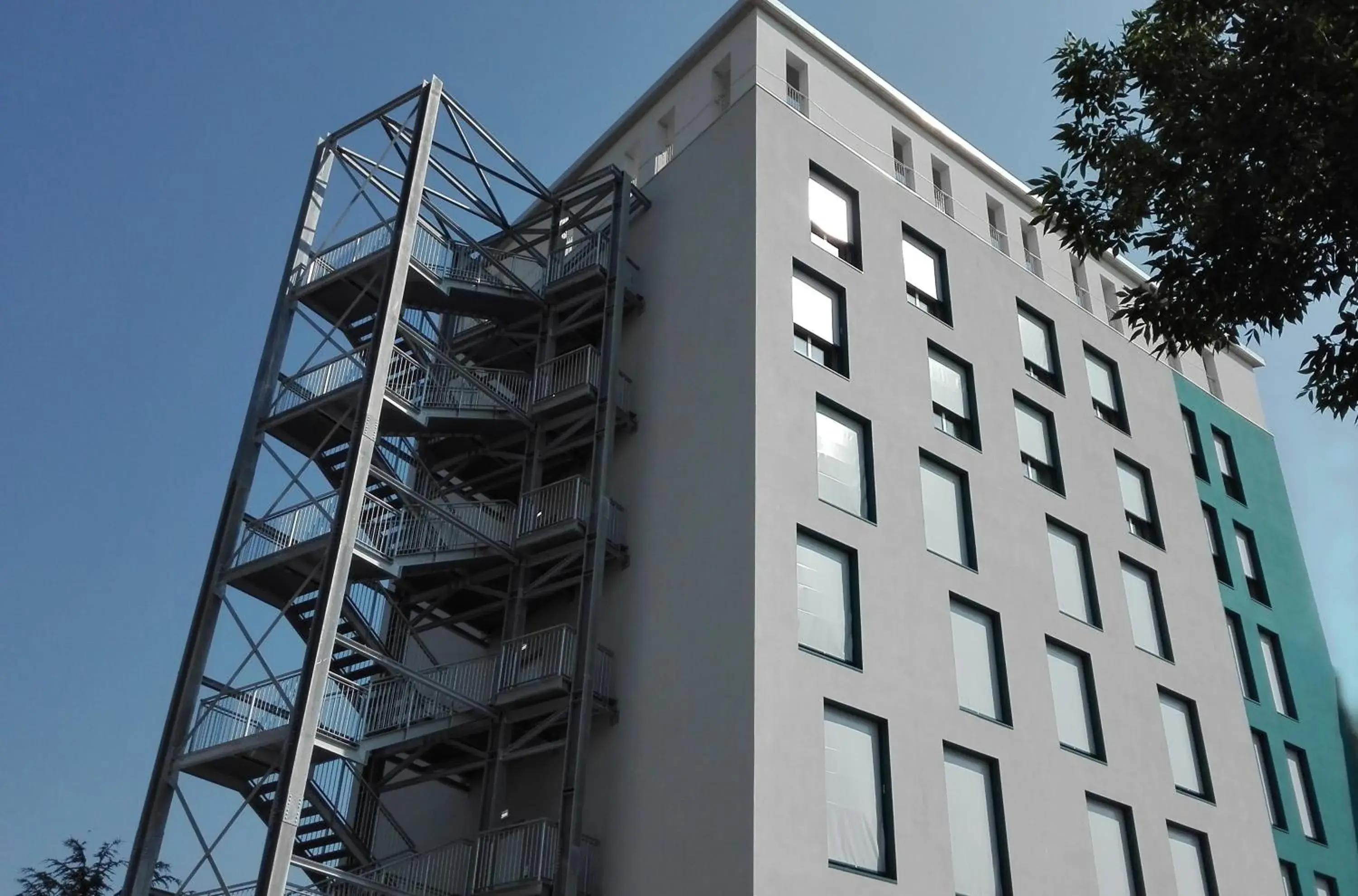 Property building in Novo Hotel Rossi Property building in Novo Hotel Rossi