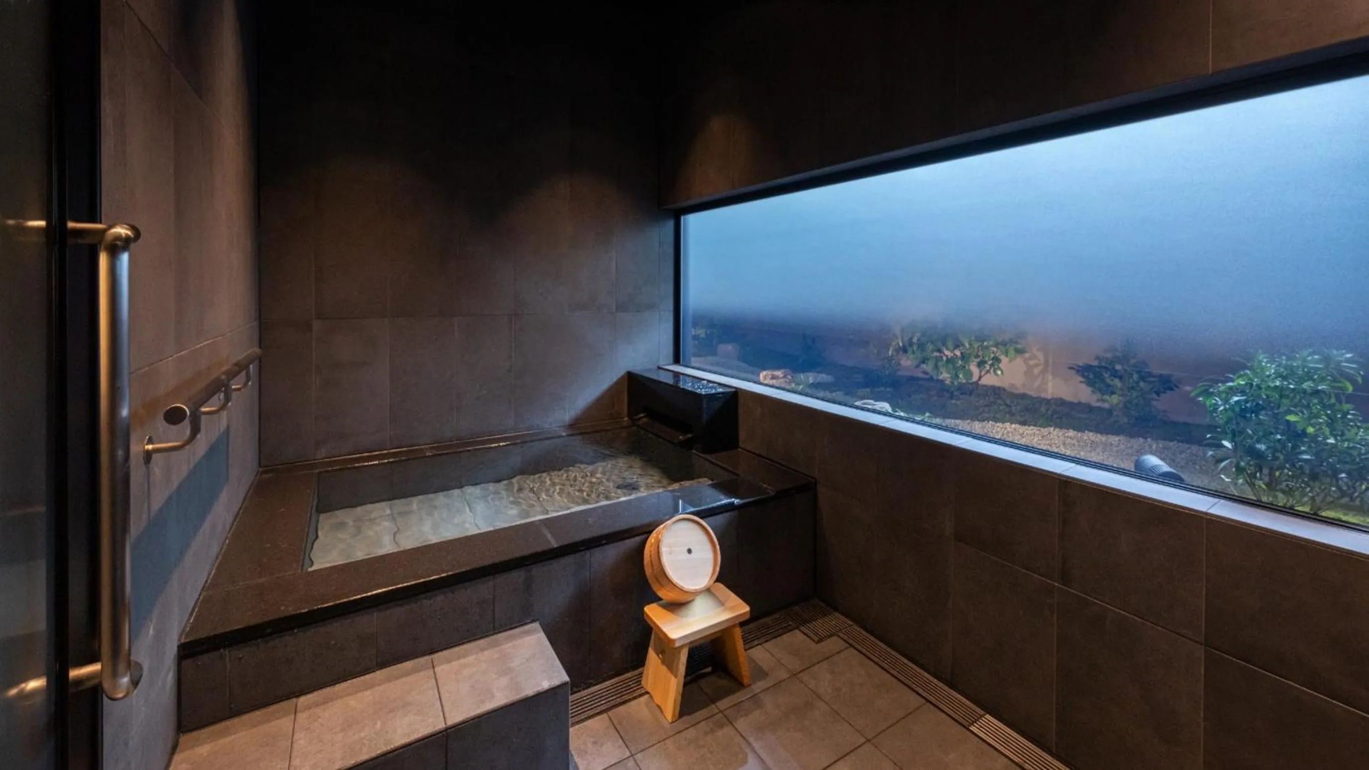 Hot Spring Bath in Onn Yuda Onsen