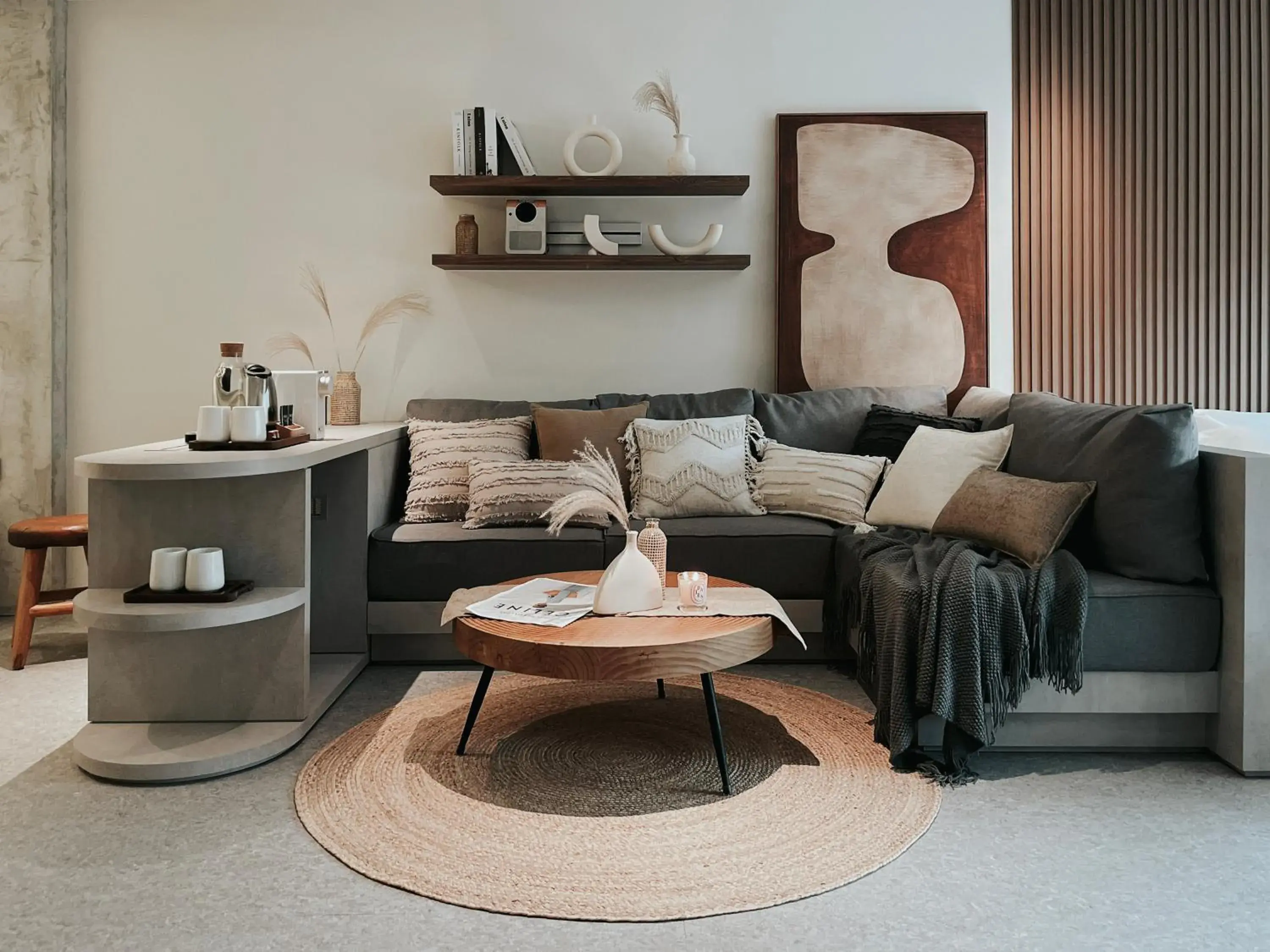 Living room, Seating Area in The Cara Boutique Hotel