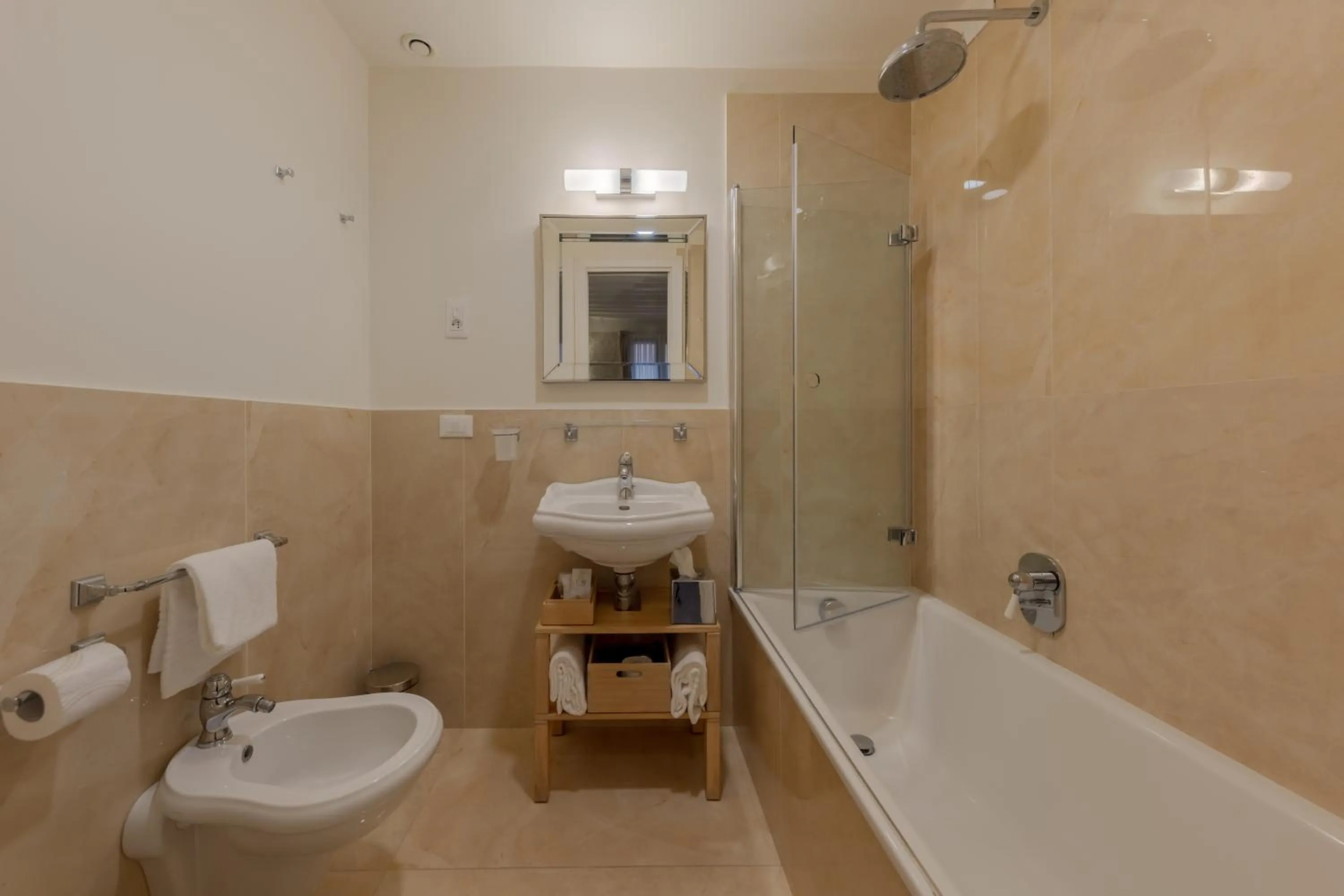 Bathroom in Hotel Bartolomeo