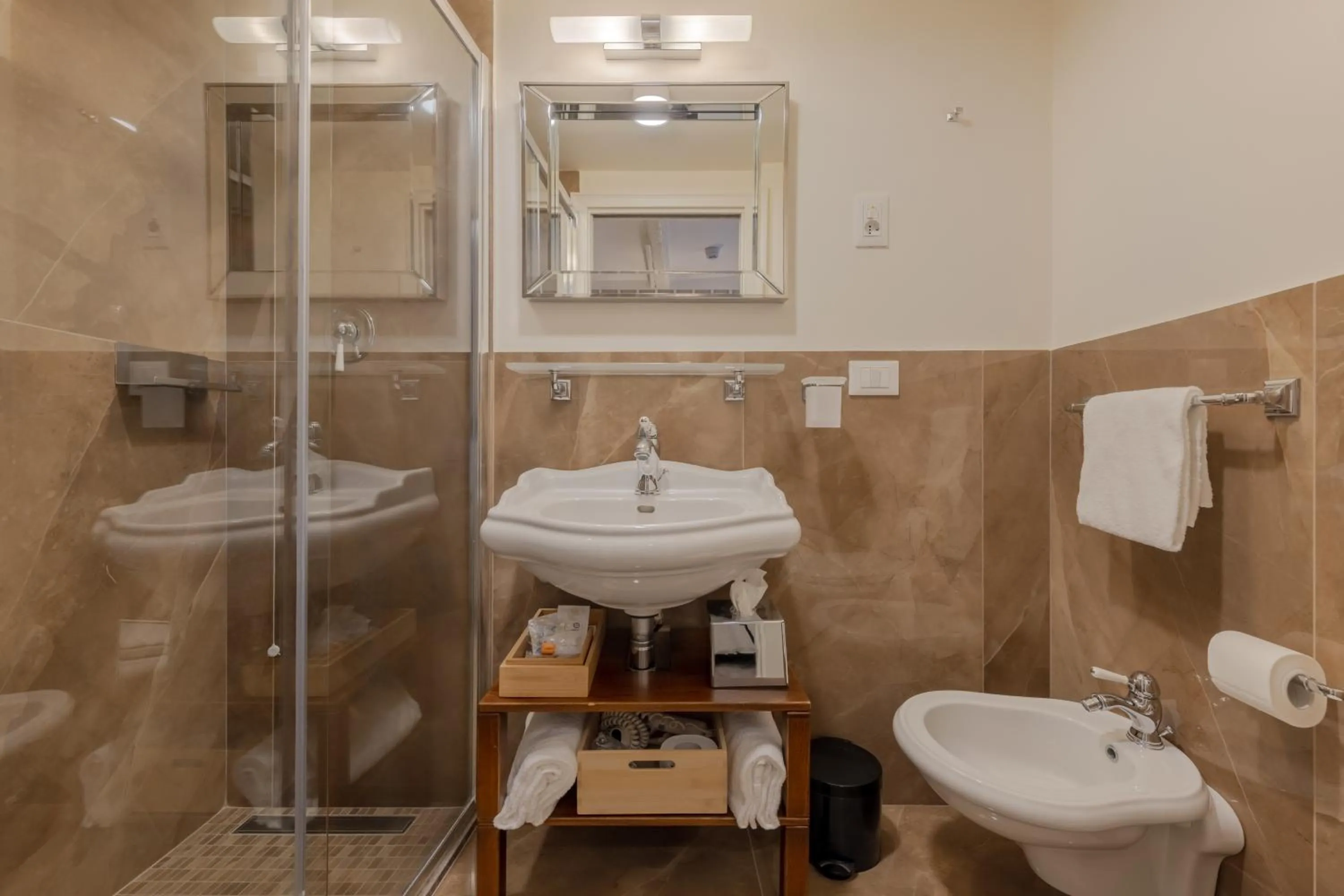 Bathroom in Hotel Bartolomeo