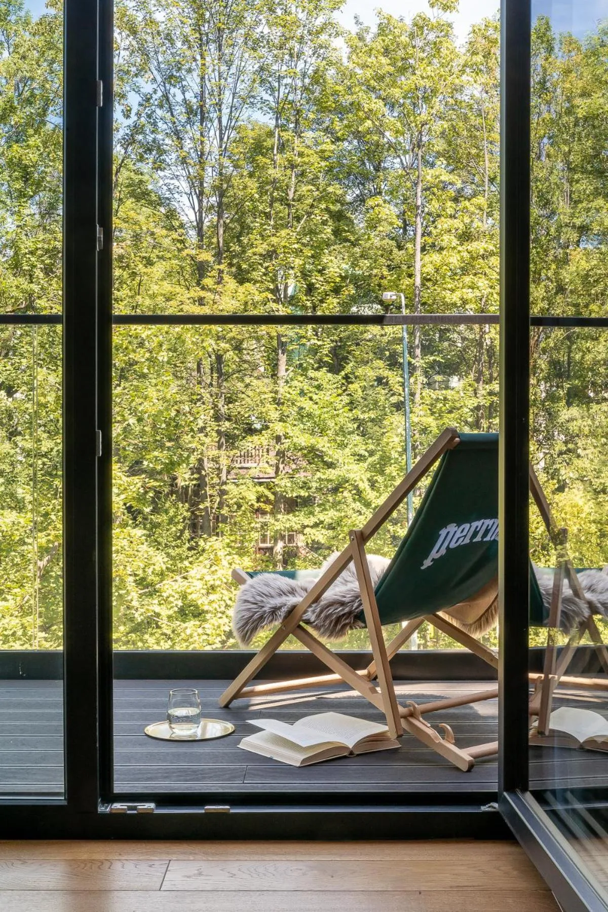 Balcony/Terrace in Villa T Apartments & SPA