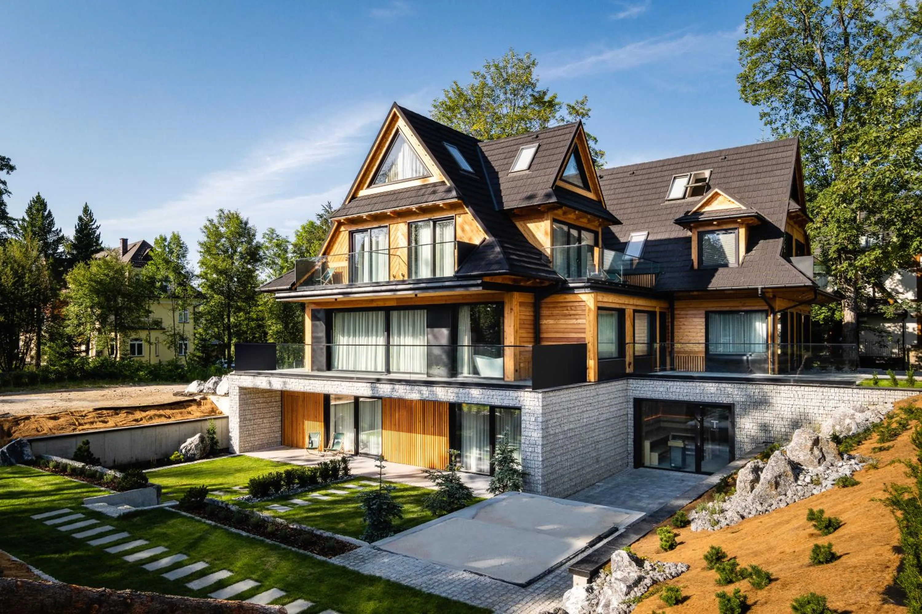 Property building in Villa T Apartments & SPA