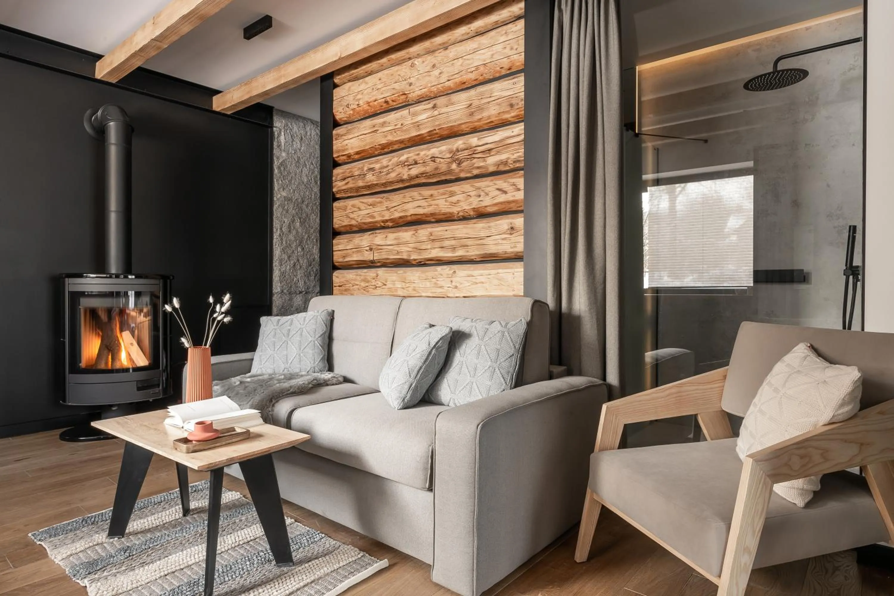 Living room in Villa T Apartments & SPA