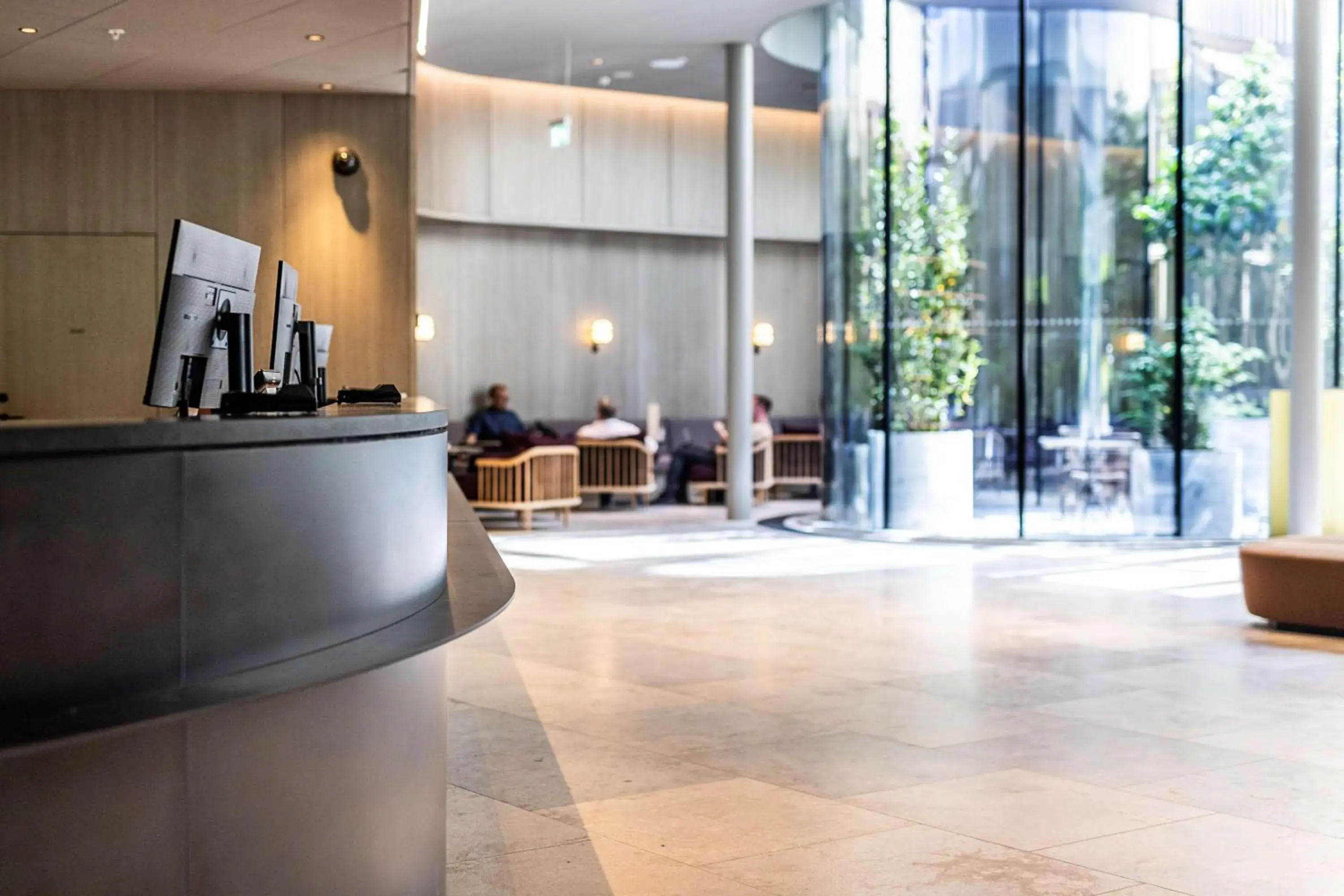 Lobby or reception in Scandic Spectrum Lobby or reception in Scandic Spectrum