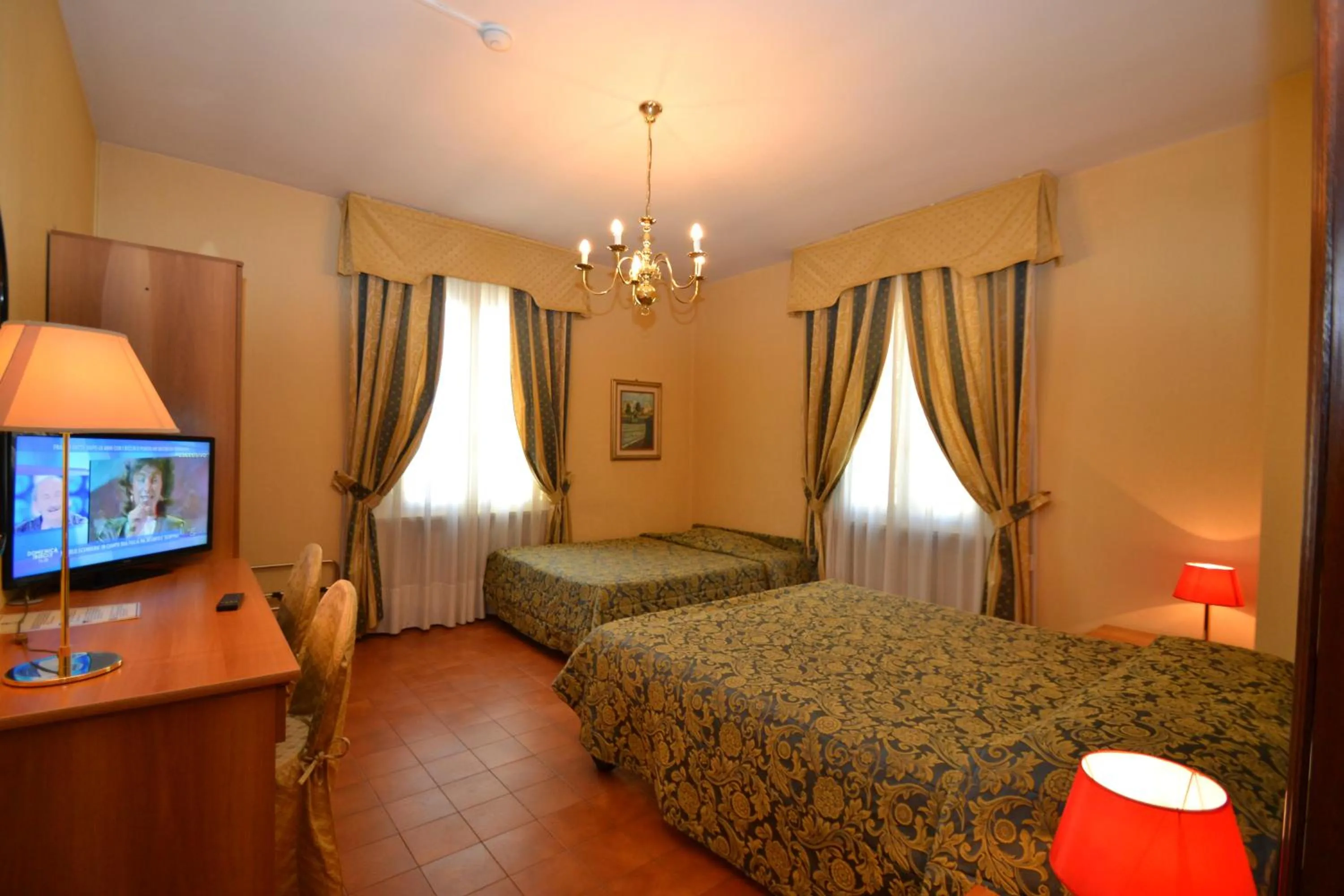 Bed in Hotel Residence