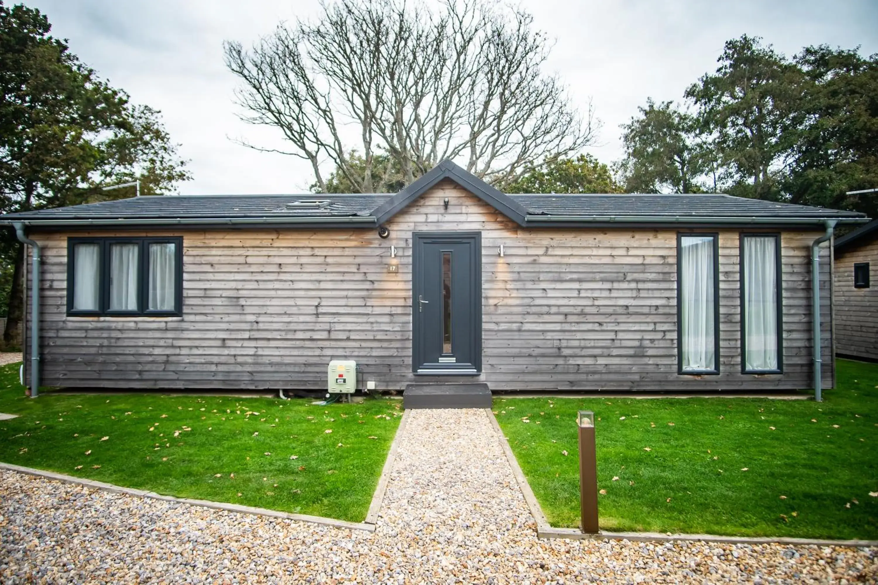 Property building in Warren Wood Country Park Property building in Warren Wood Country Park
