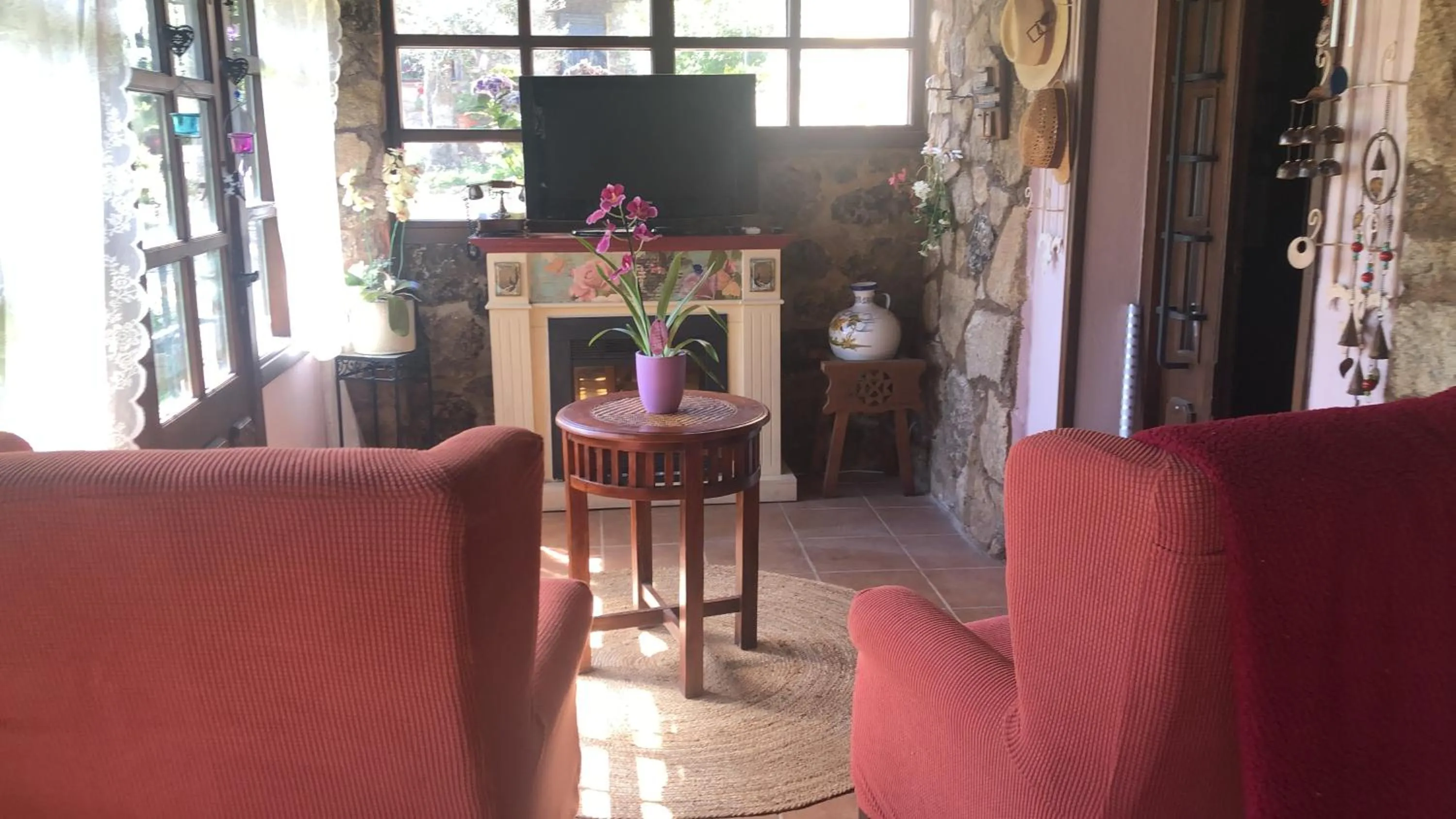 Living room in Finca Vergel