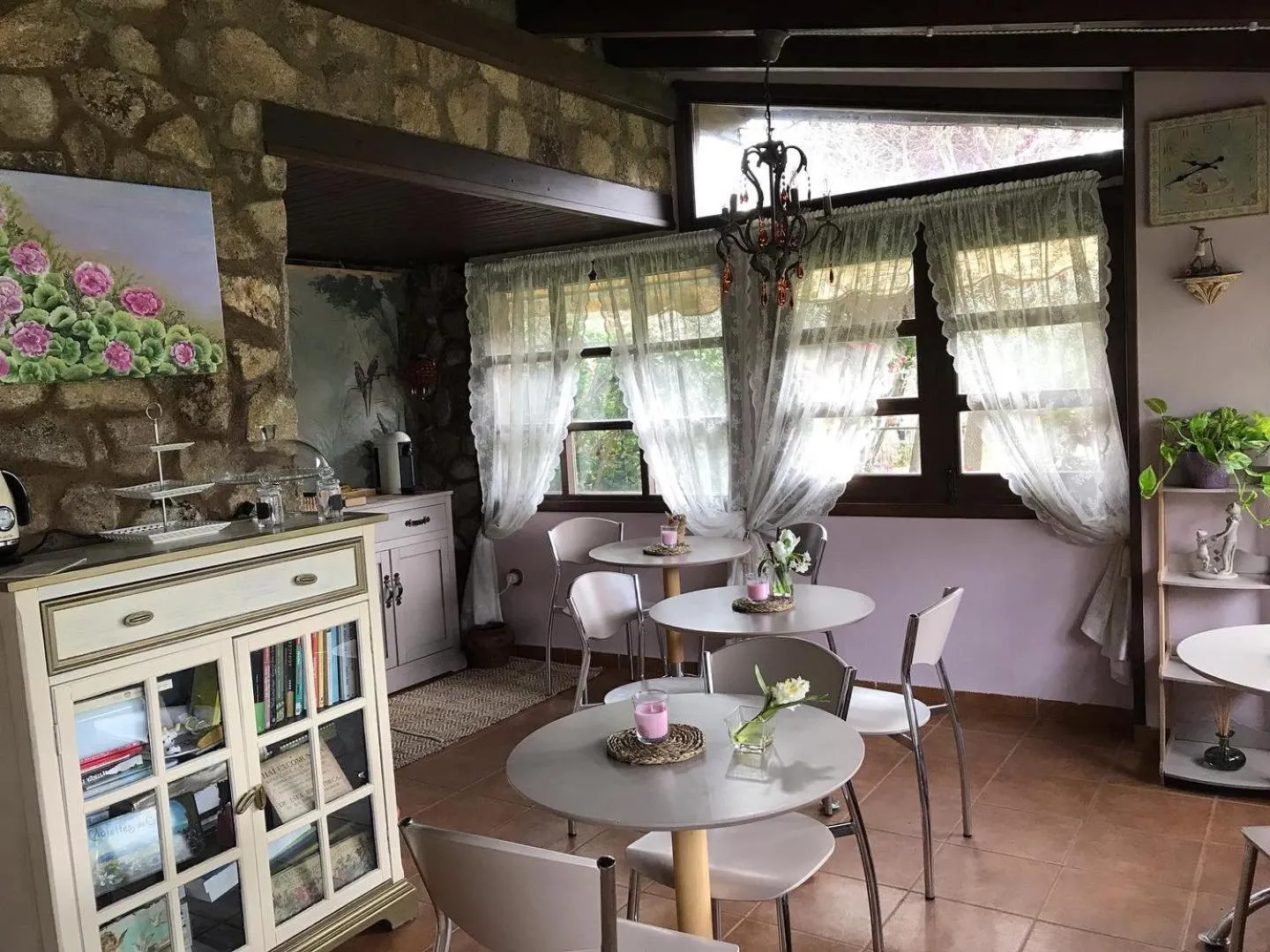 Dining area in Finca Vergel