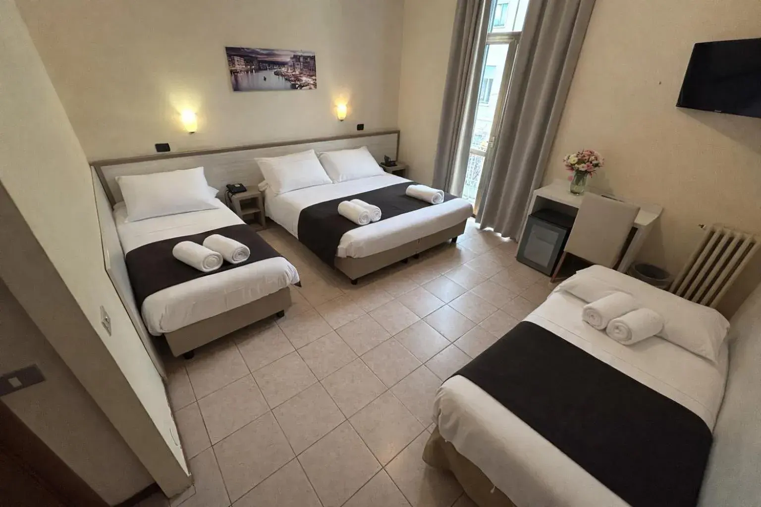 Bed in Hotel Adler Bed in Hotel Adler